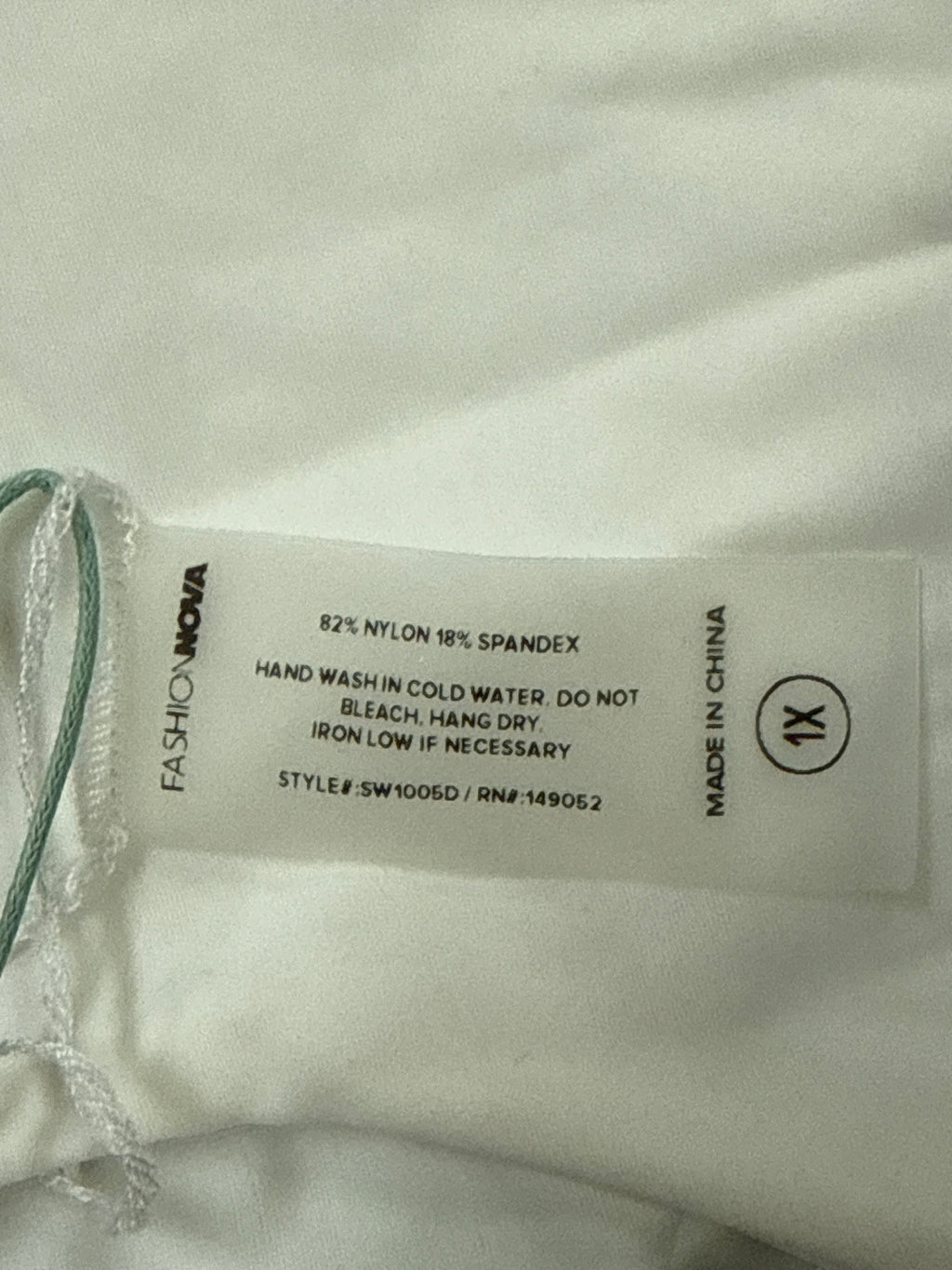 NWT FASHION NOVA SWIMSUIT