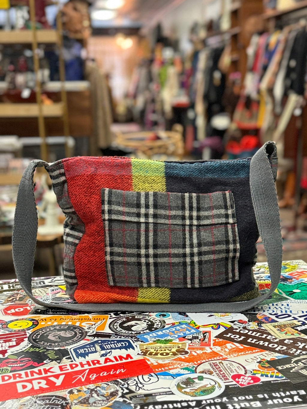 LARGE UPCYCLED PATCHWORK BAGS