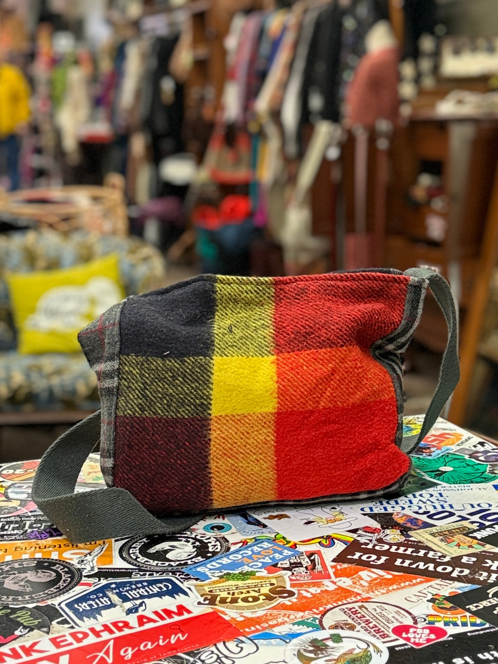 MEDIUM UPCYCLED PATCHWORK BAGS