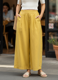 amae co Wide Leg Pant (org$120)