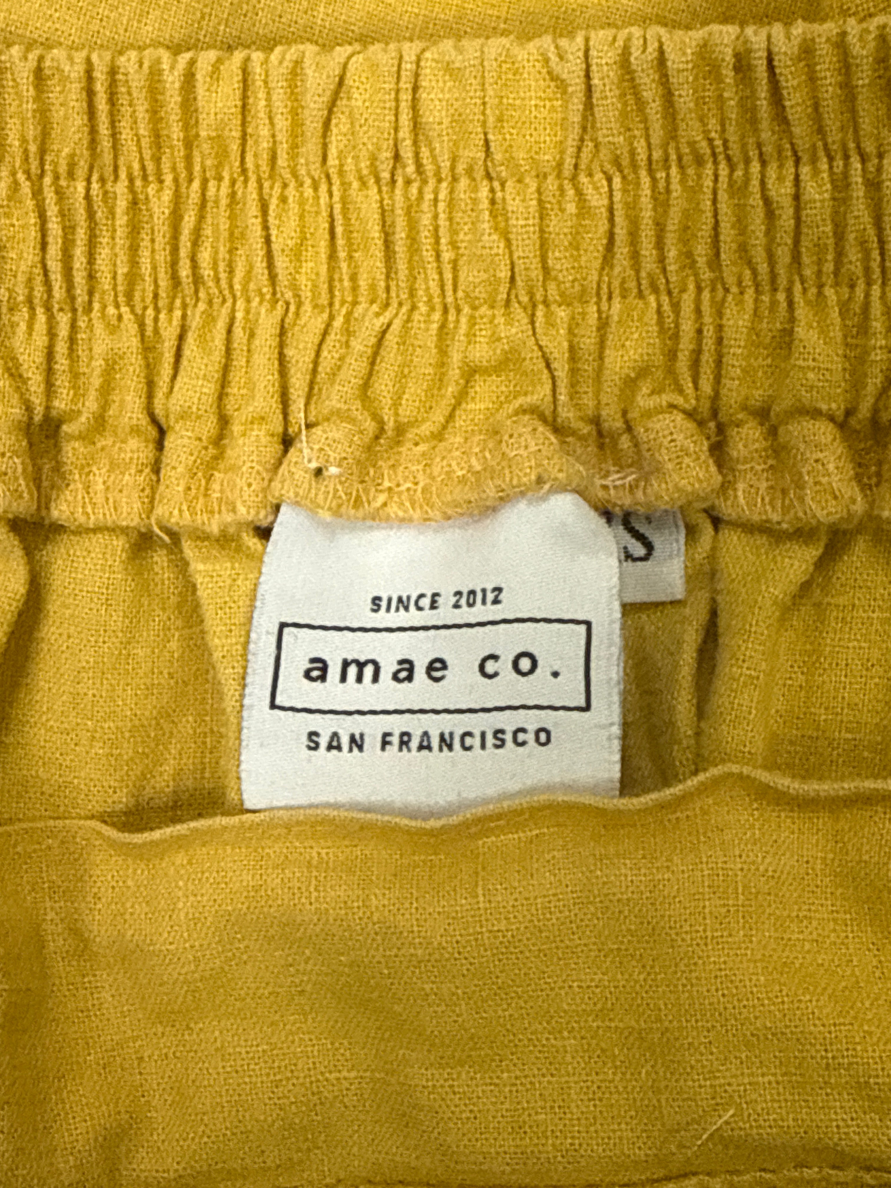amae co Wide Leg Pant (org$120)