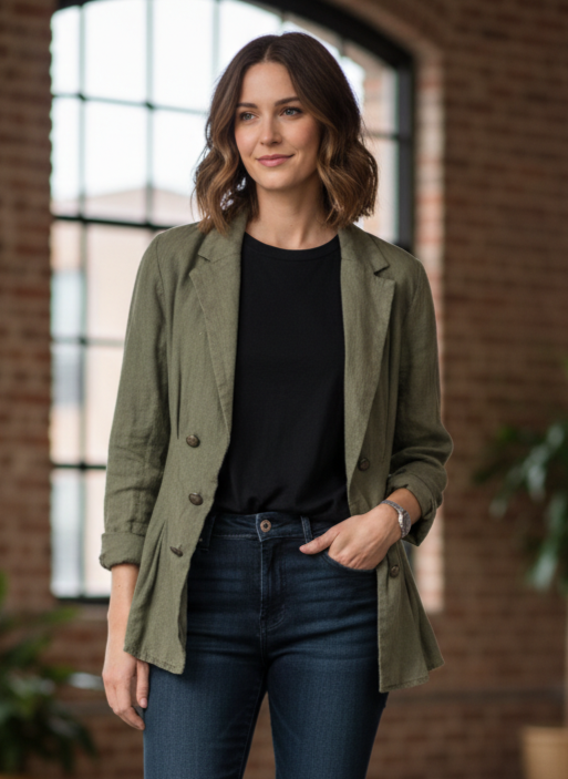 FREE PEOPLE VICTORIA BLAZER (org$168)