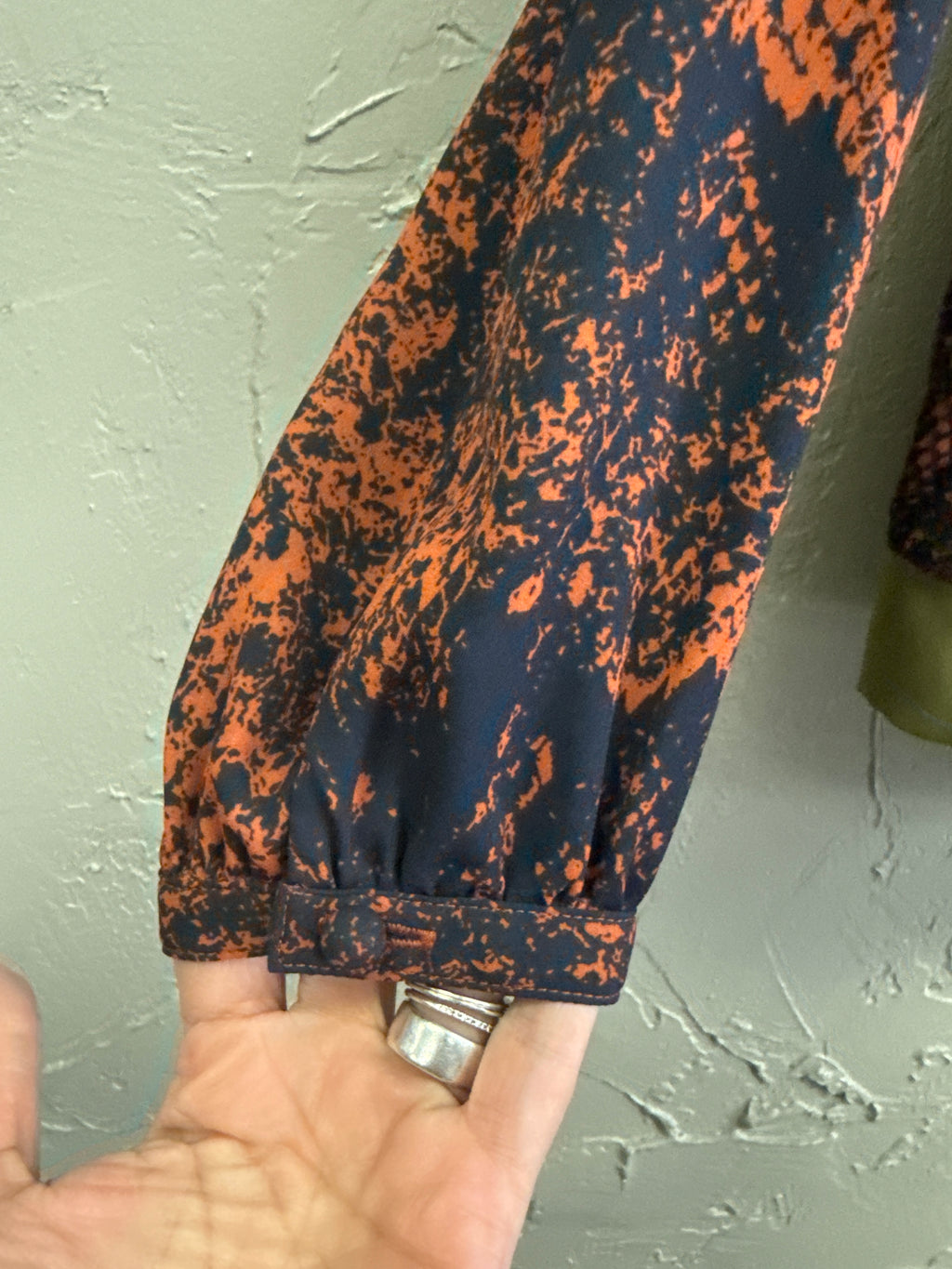 CAbi Snake Print Blouse