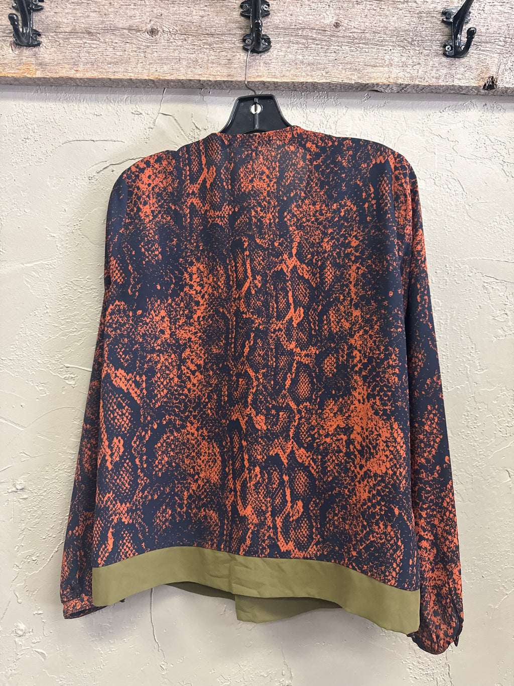 CAbi Snake Print Blouse