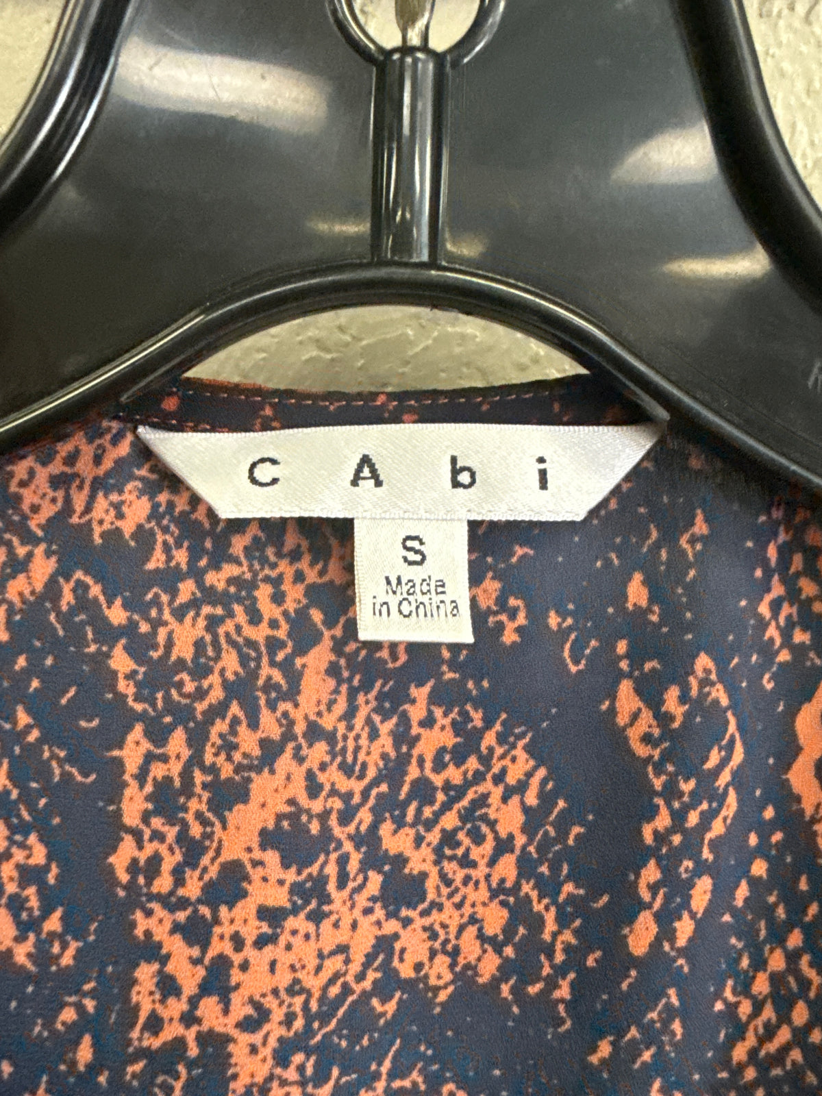 CAbi Snake Print Blouse