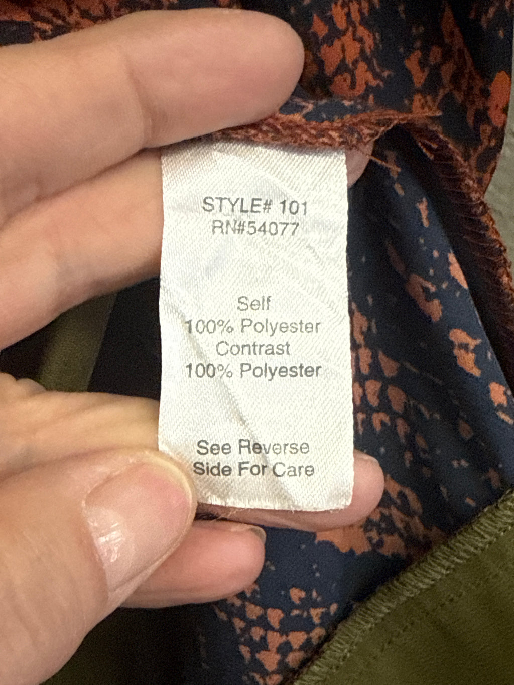 CAbi Snake Print Blouse