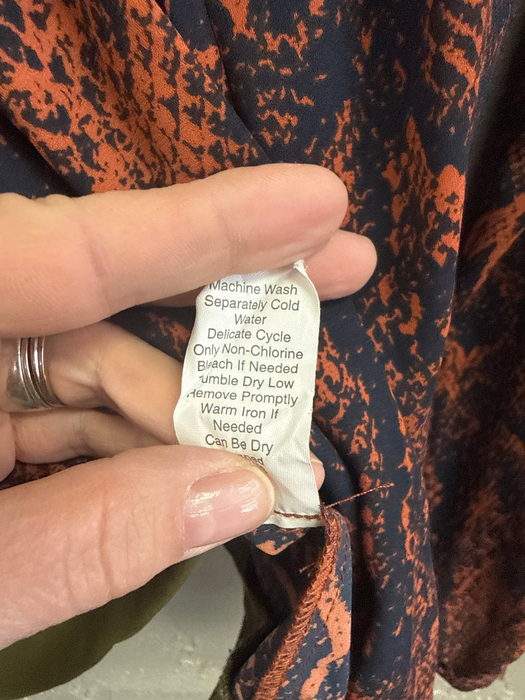 CAbi Snake Print Blouse