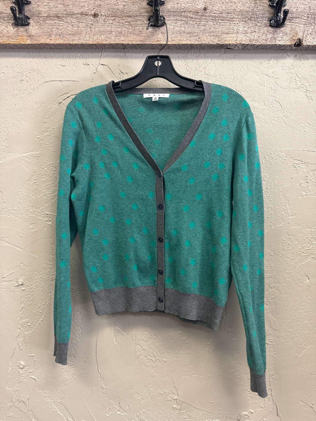 CABI POLKA DOT CARDI