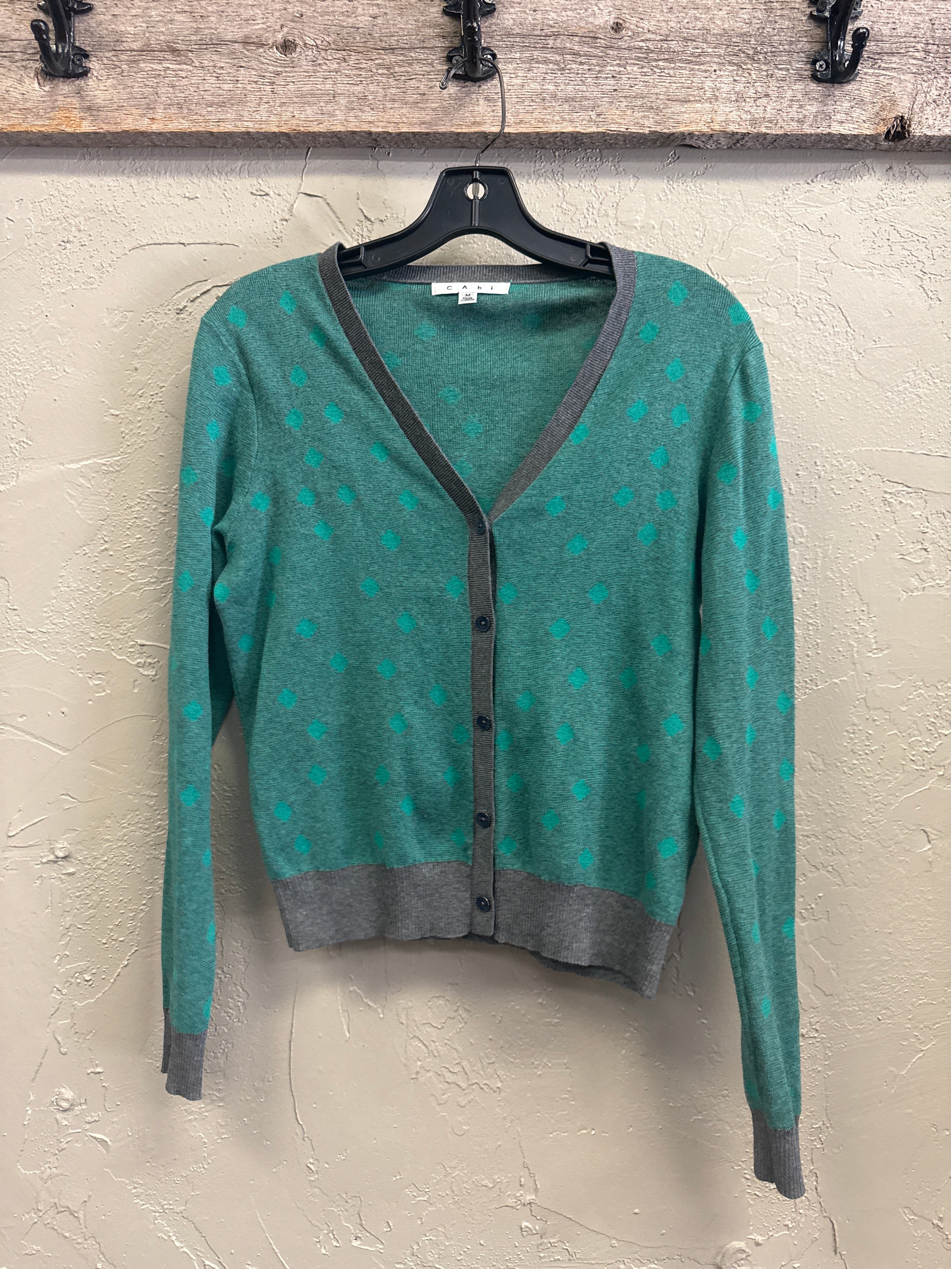 CABI POLKA DOT CARDI
