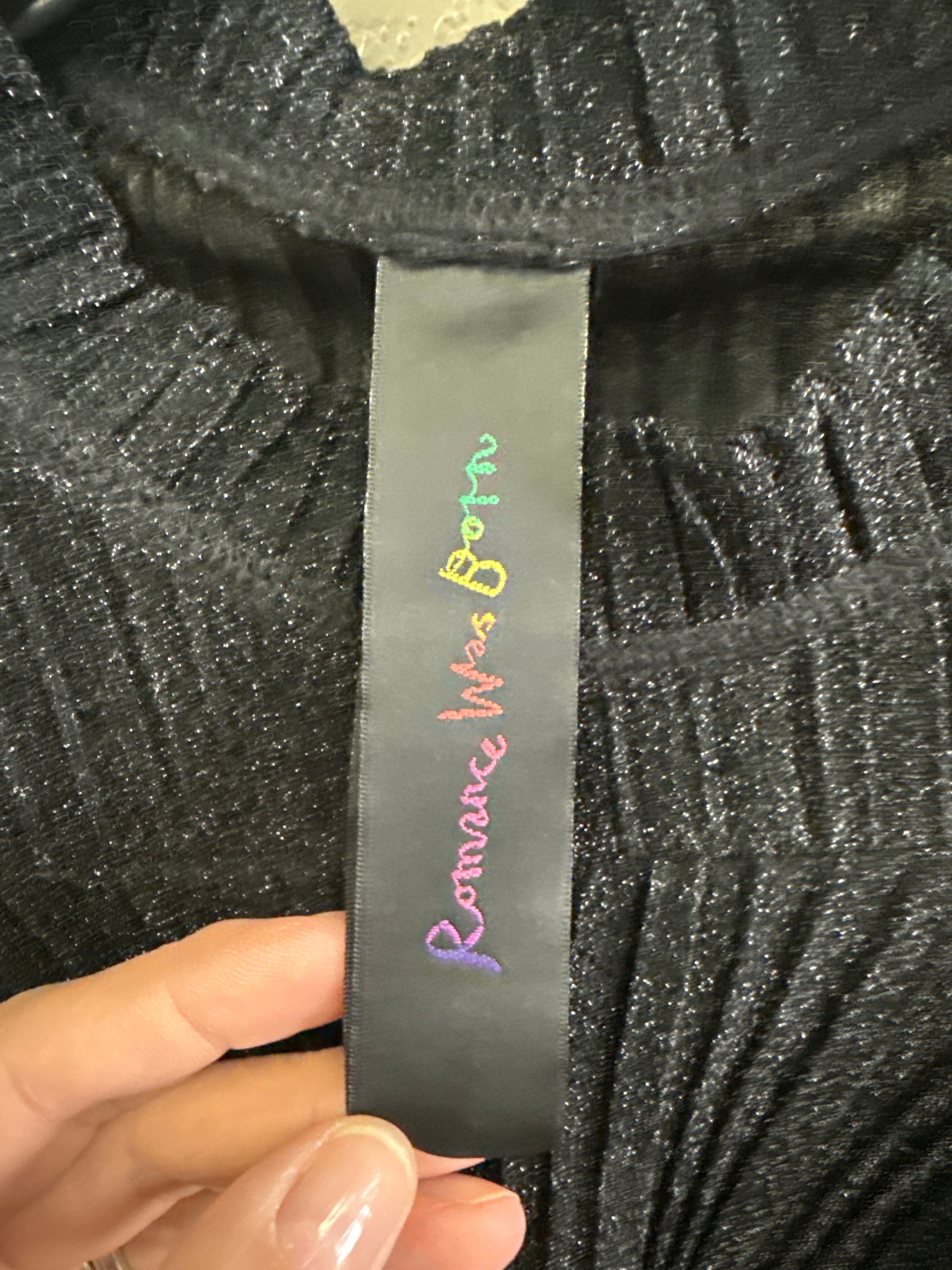 ROMANCE WAS BORN PLEATED TOP (org$450)