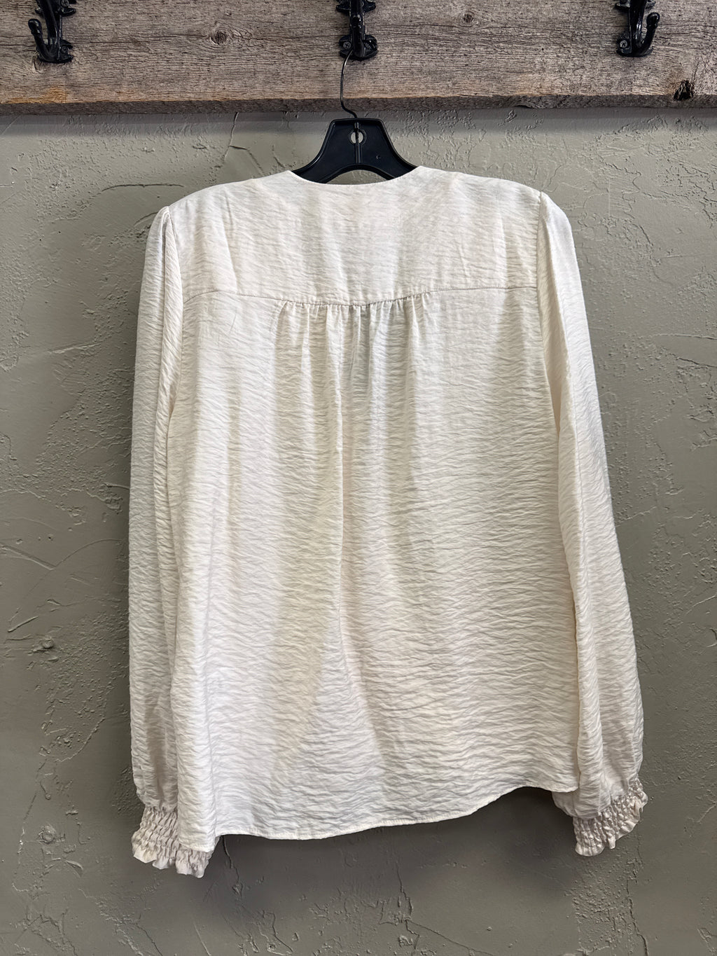 NWT ANTHRO WRAP BLOUSE (org$98)