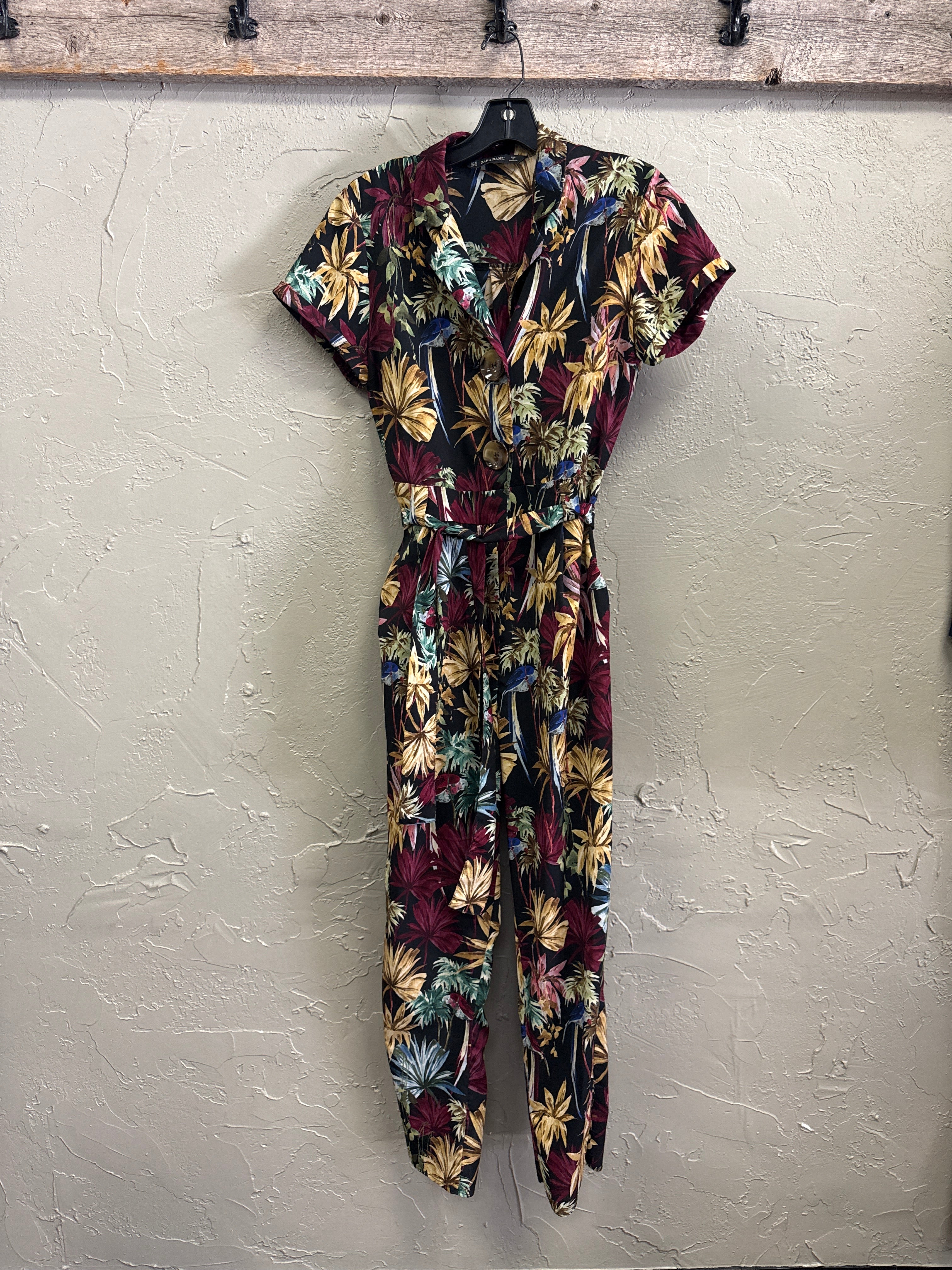 Zara Floral Jumpsuit
