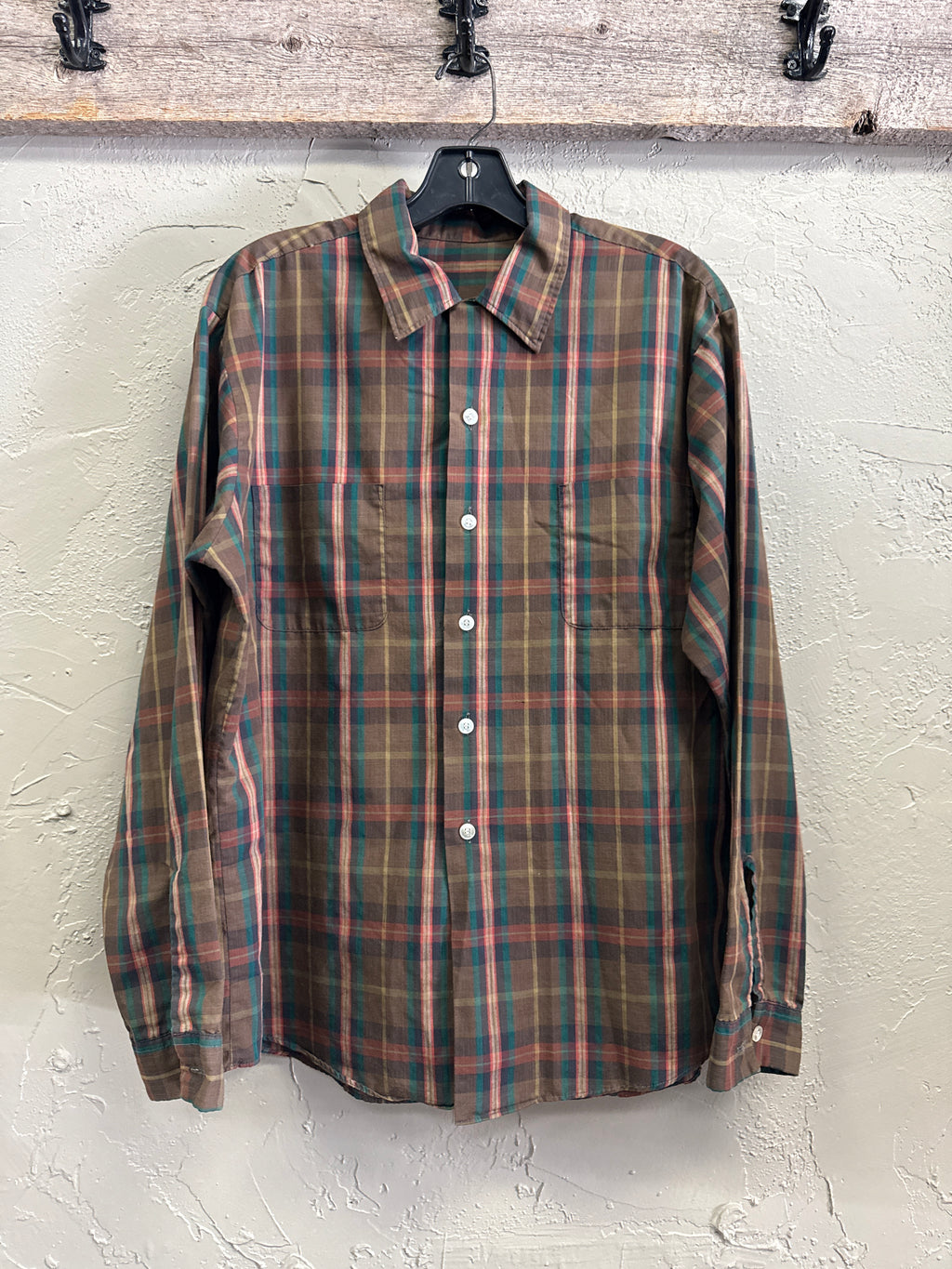 VTG PLAID SHIRT