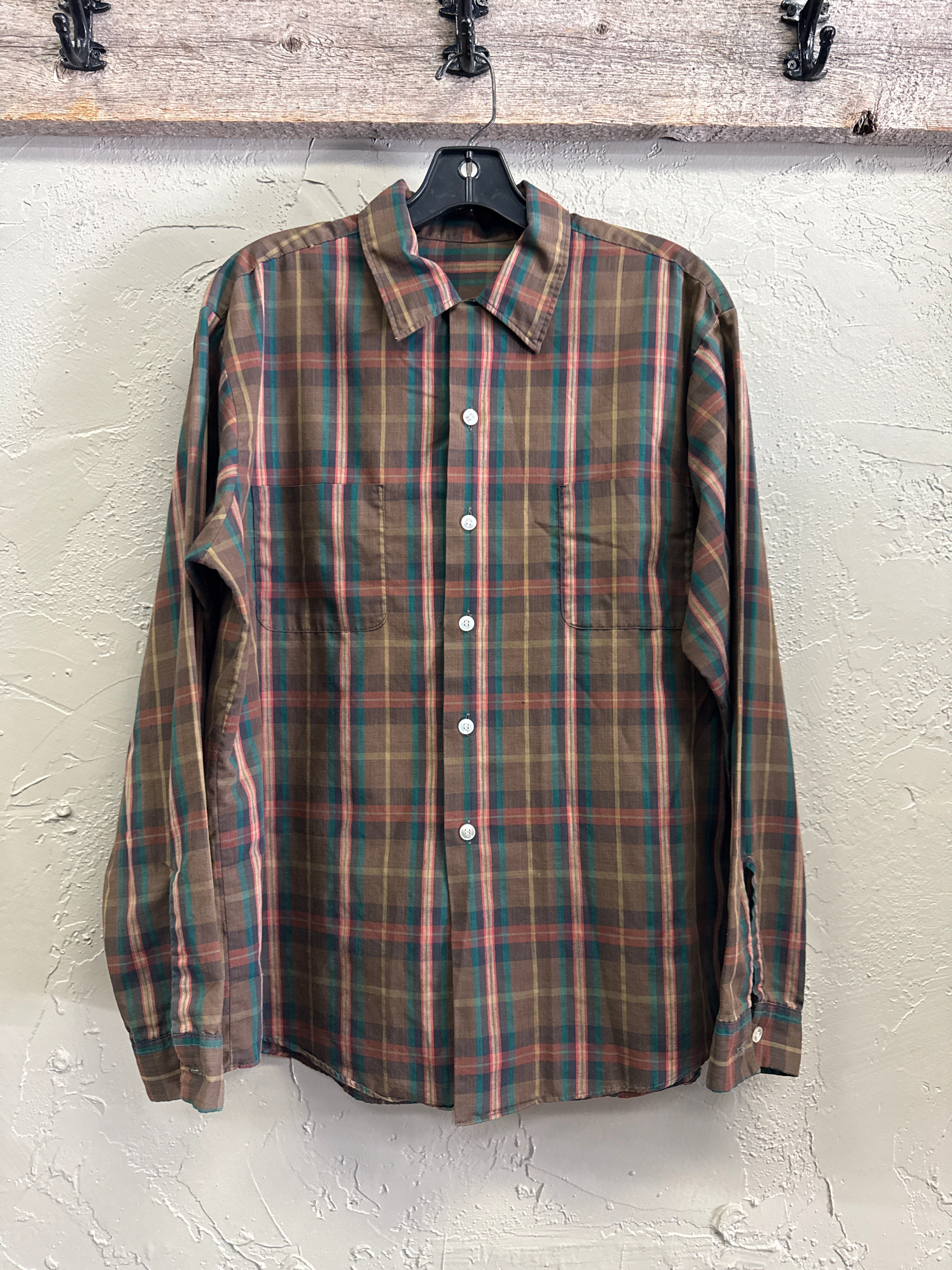 VTG PLAID SHIRT