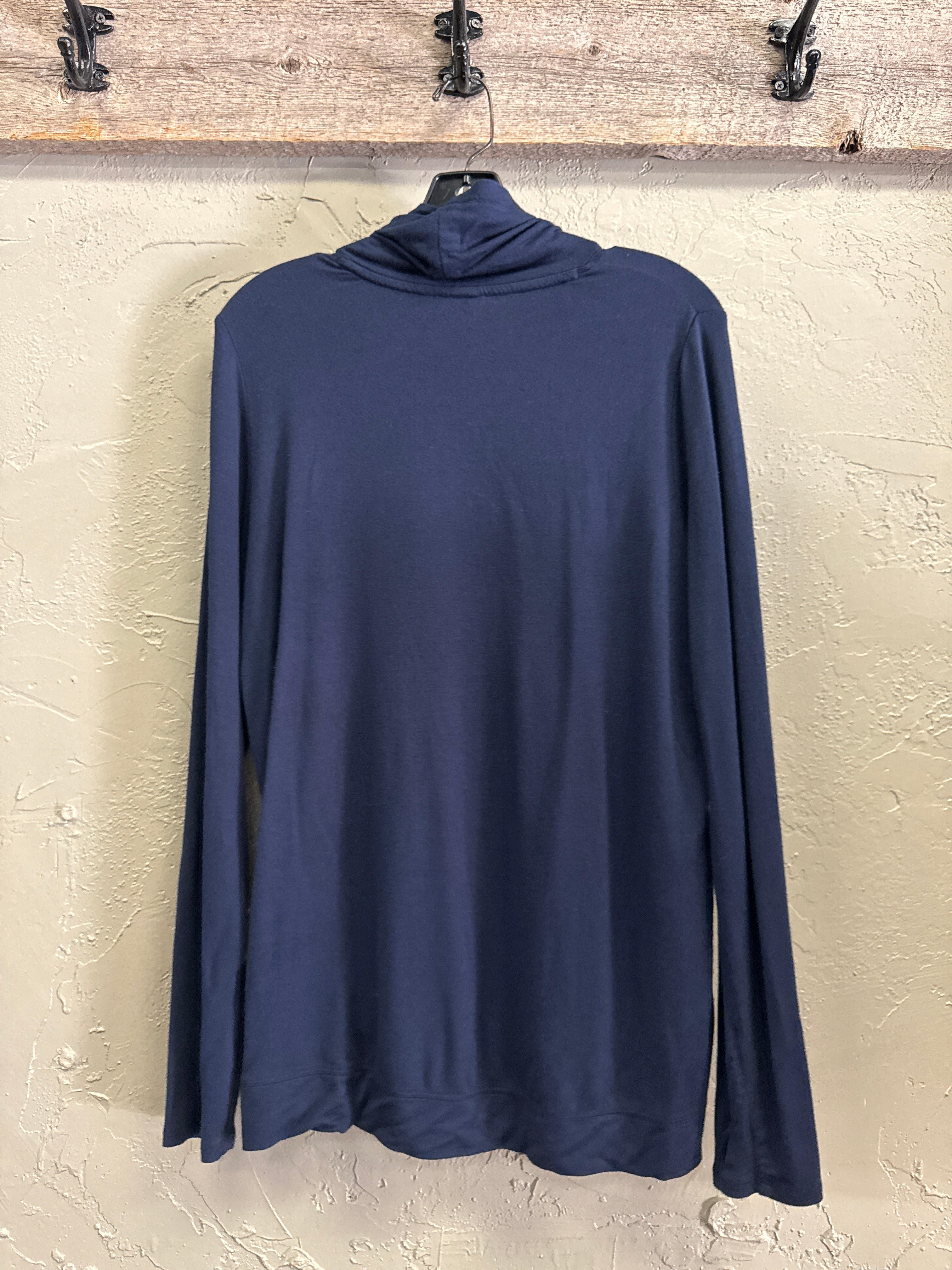 EDDIE BAUER COWL NECK TOP