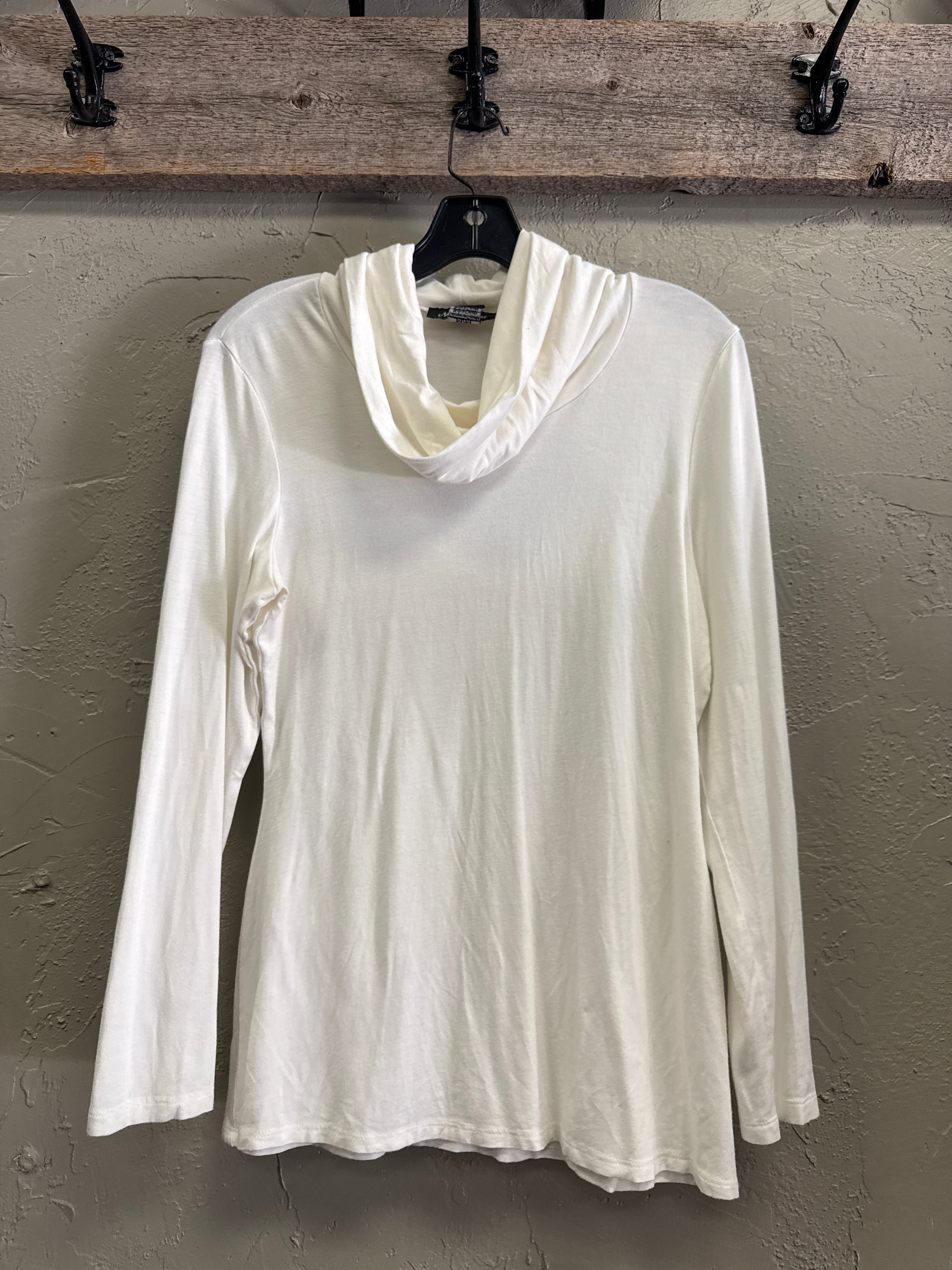 MICHAEL TYLER COWL NECK TOP