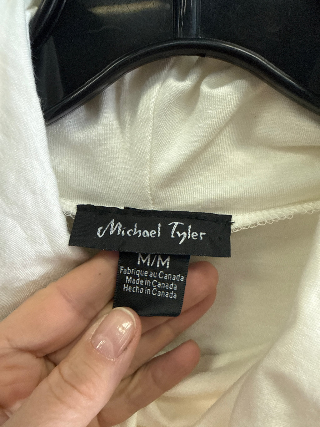 MICHAEL TYLER COWL NECK TOP