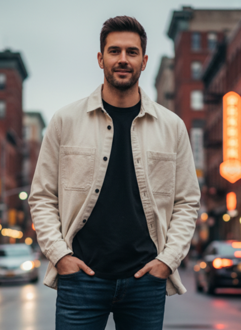 HEAVY COTTON TWILL SHIRT