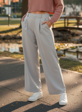 PLEATED WIDE LEG PANT