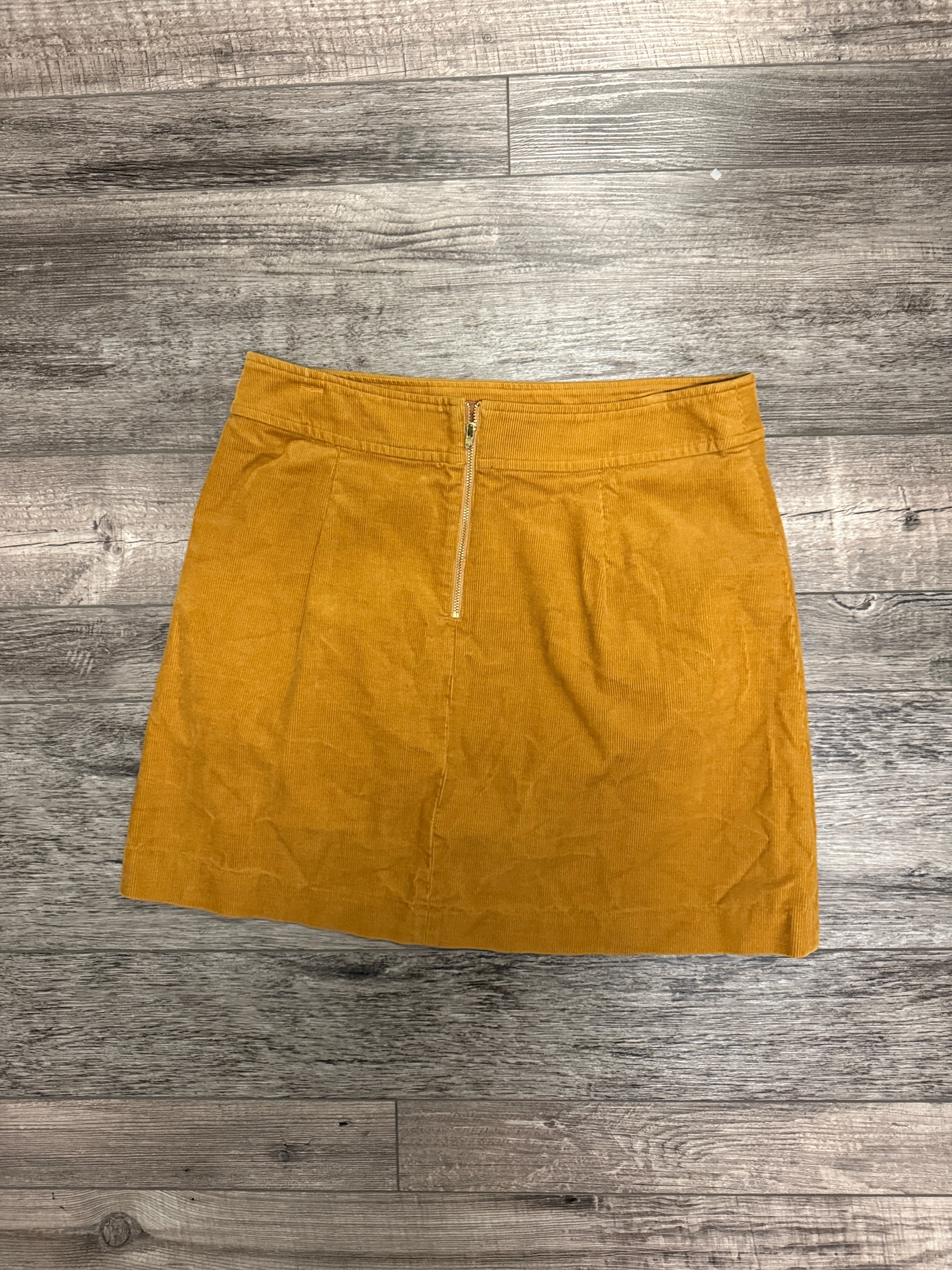 J CREW CORDUROY SKIRT (org$65)