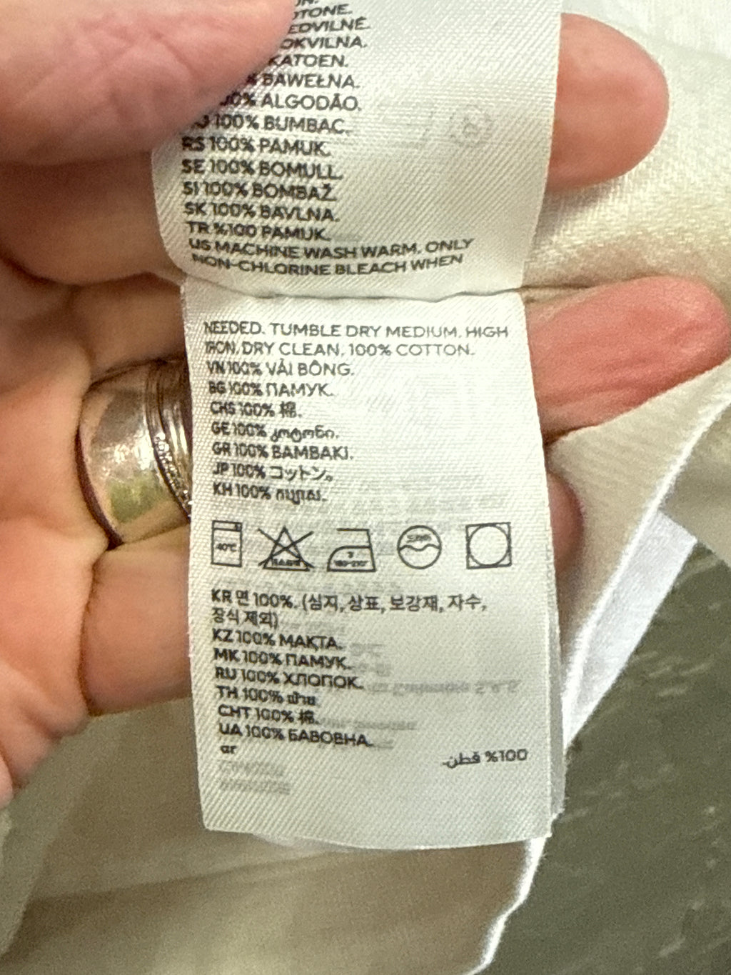 HEAVY COTTON TWILL SHIRT