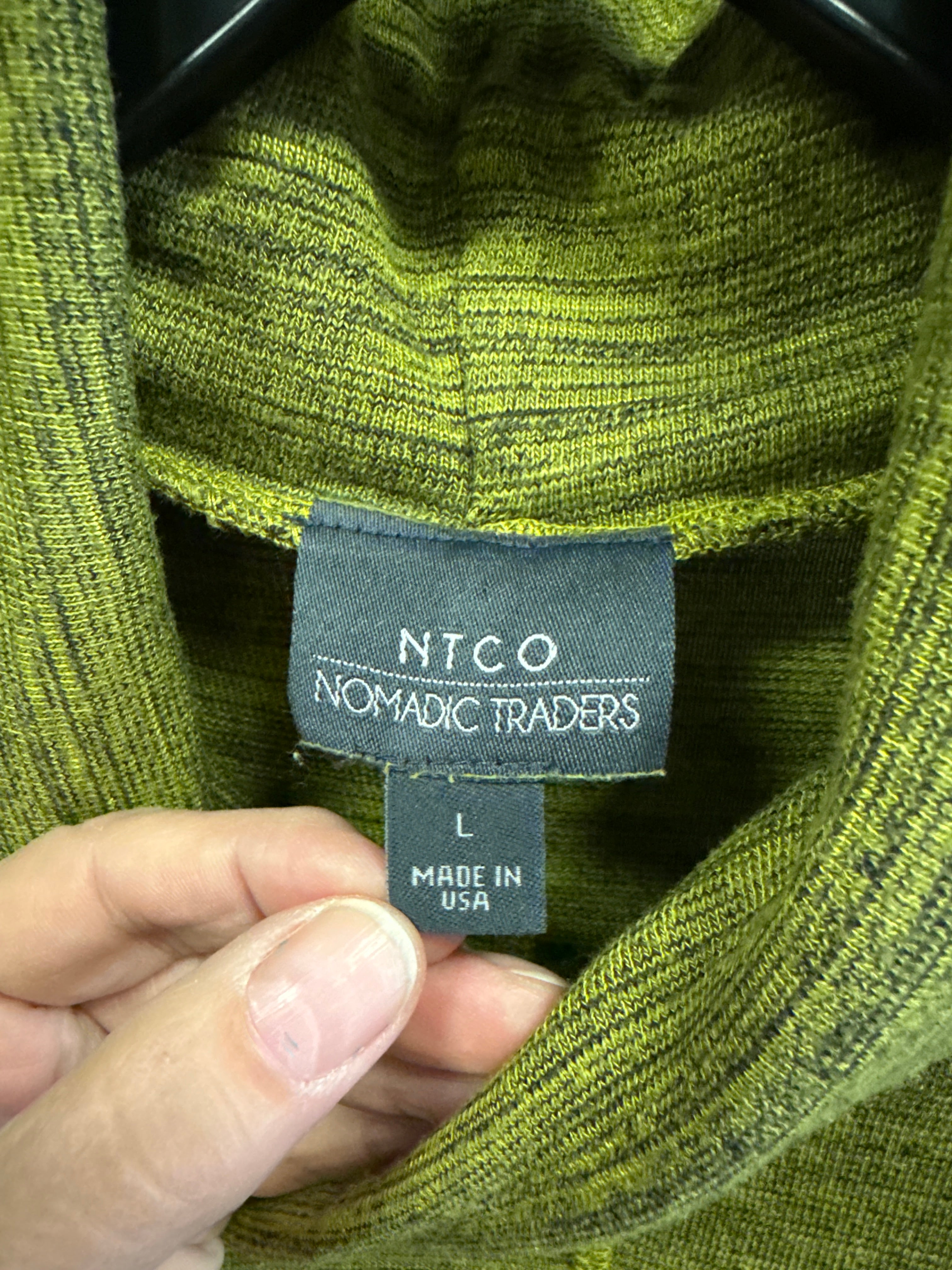 NOMADIC TRADERS COWL NECK TUNIC