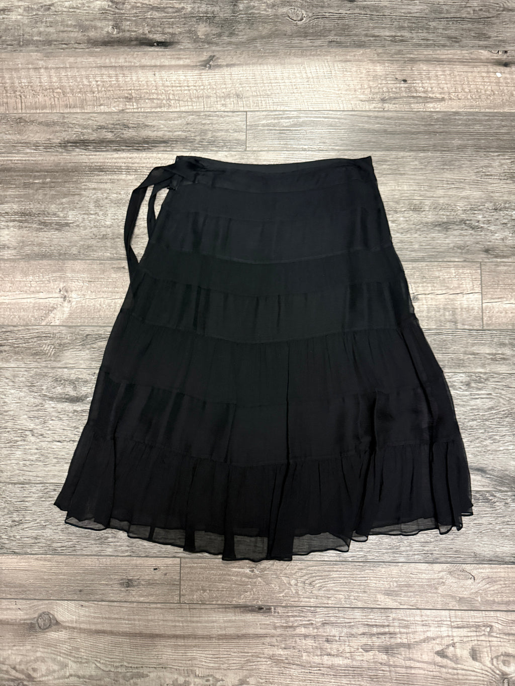 VTG Y2K LAUNDRY SILK MIDI SKIRT (org$175)
