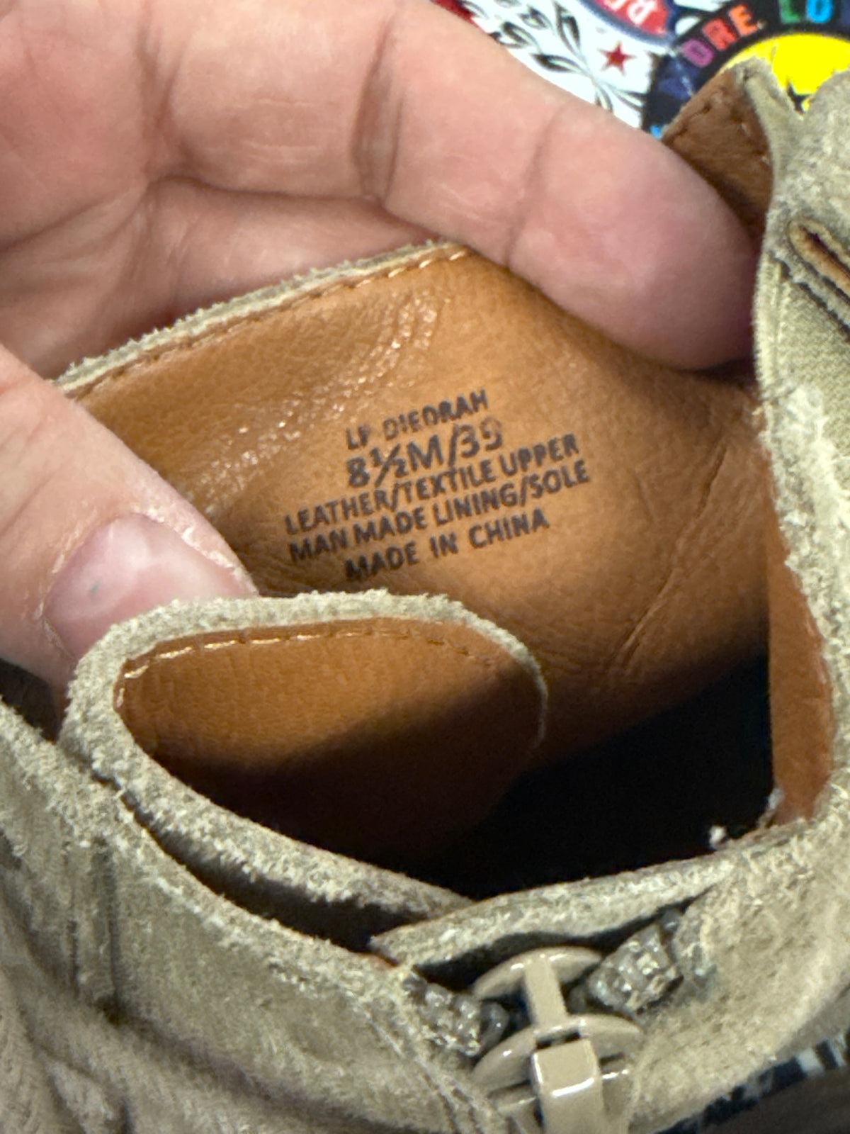 LUCKY BRAND LUG SOLE BOOTS (org$150)