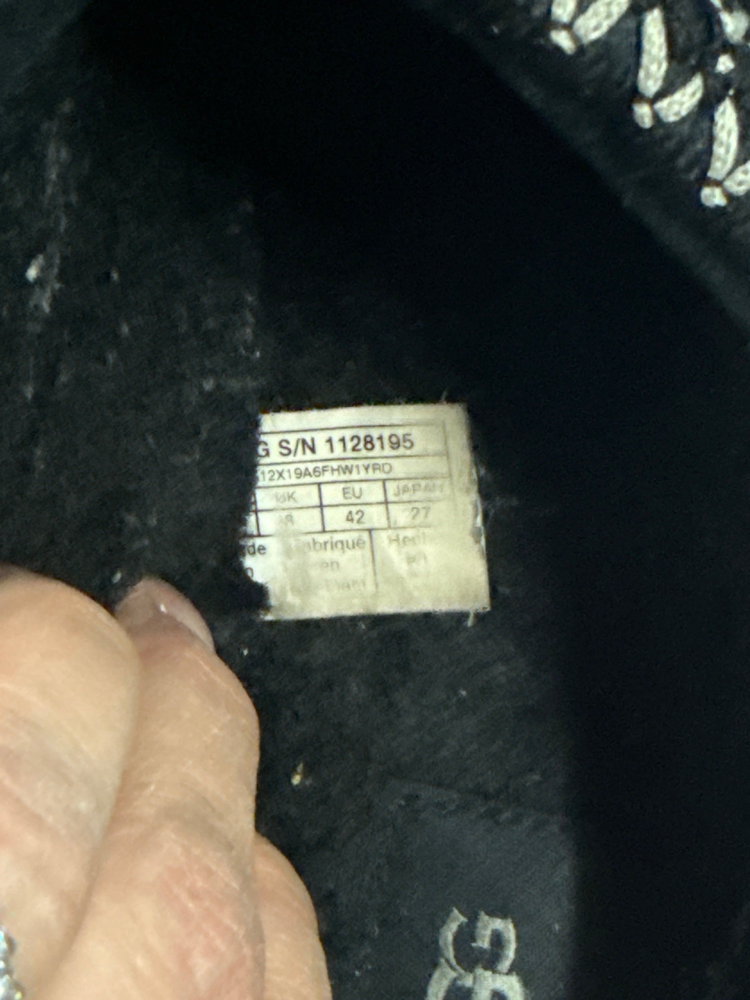 UGG TASMAN CHOPD SLIP-ONS (org$140)