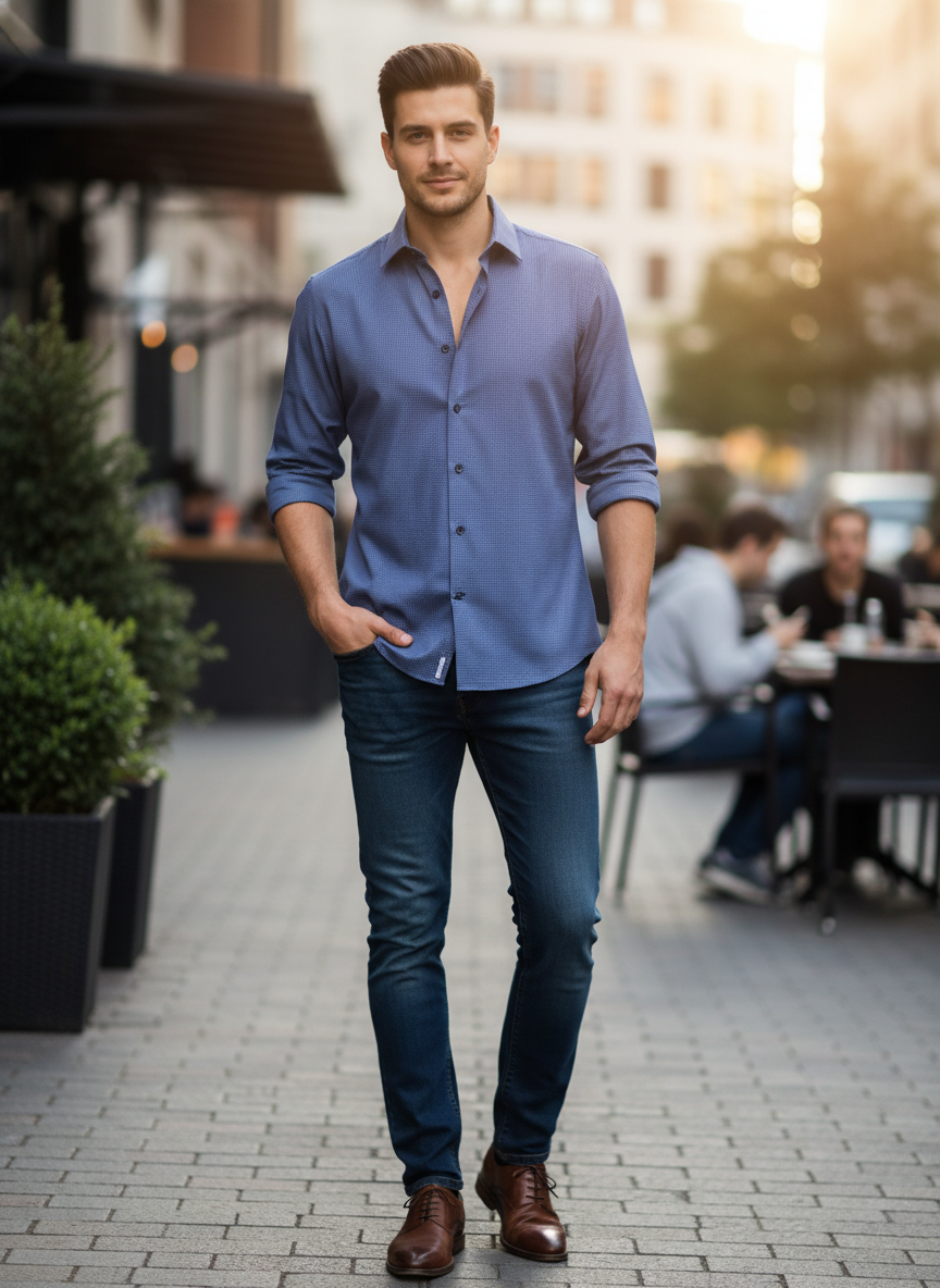 BEN SHERMAN BUTTON UP (org$80)