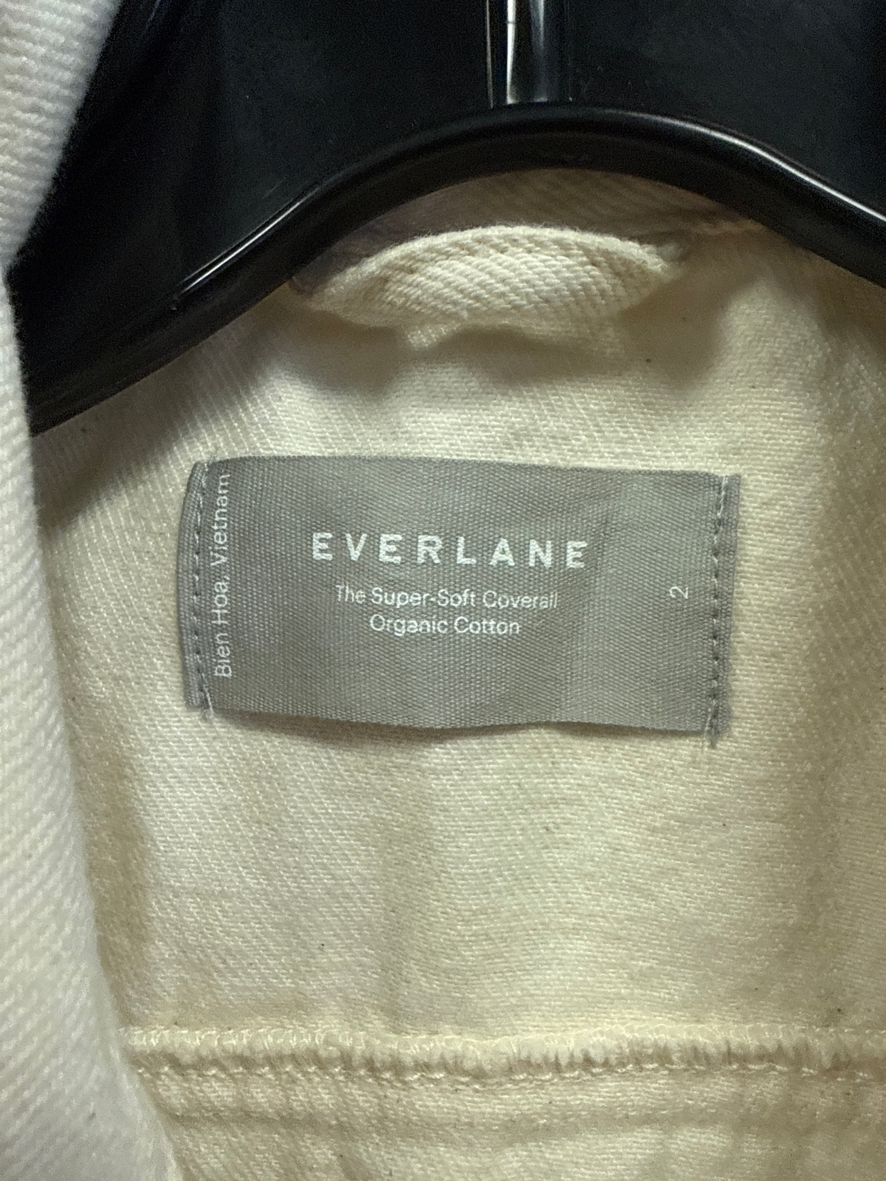 EVERLANE SHORT SLEEVE OVERALL (org$148)