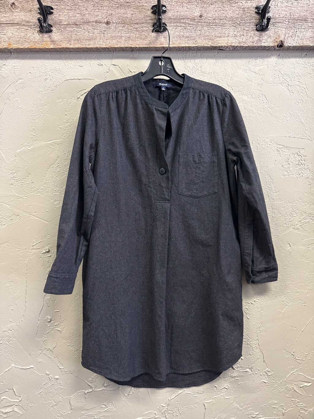 Madewell Flannel Shirt Dress (org$128)