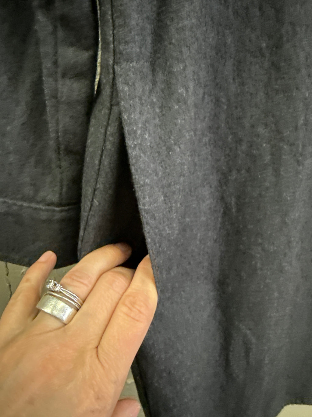 Madewell Flannel Shirt Dress (org$128)