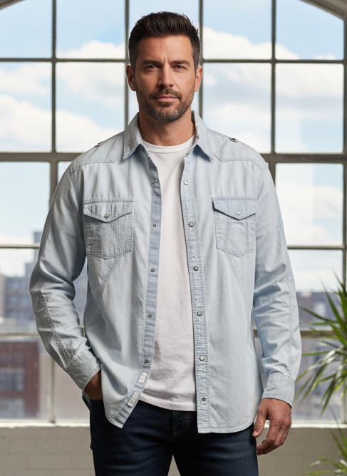 BKE WESTERN SNAP SHIRT (org$70)