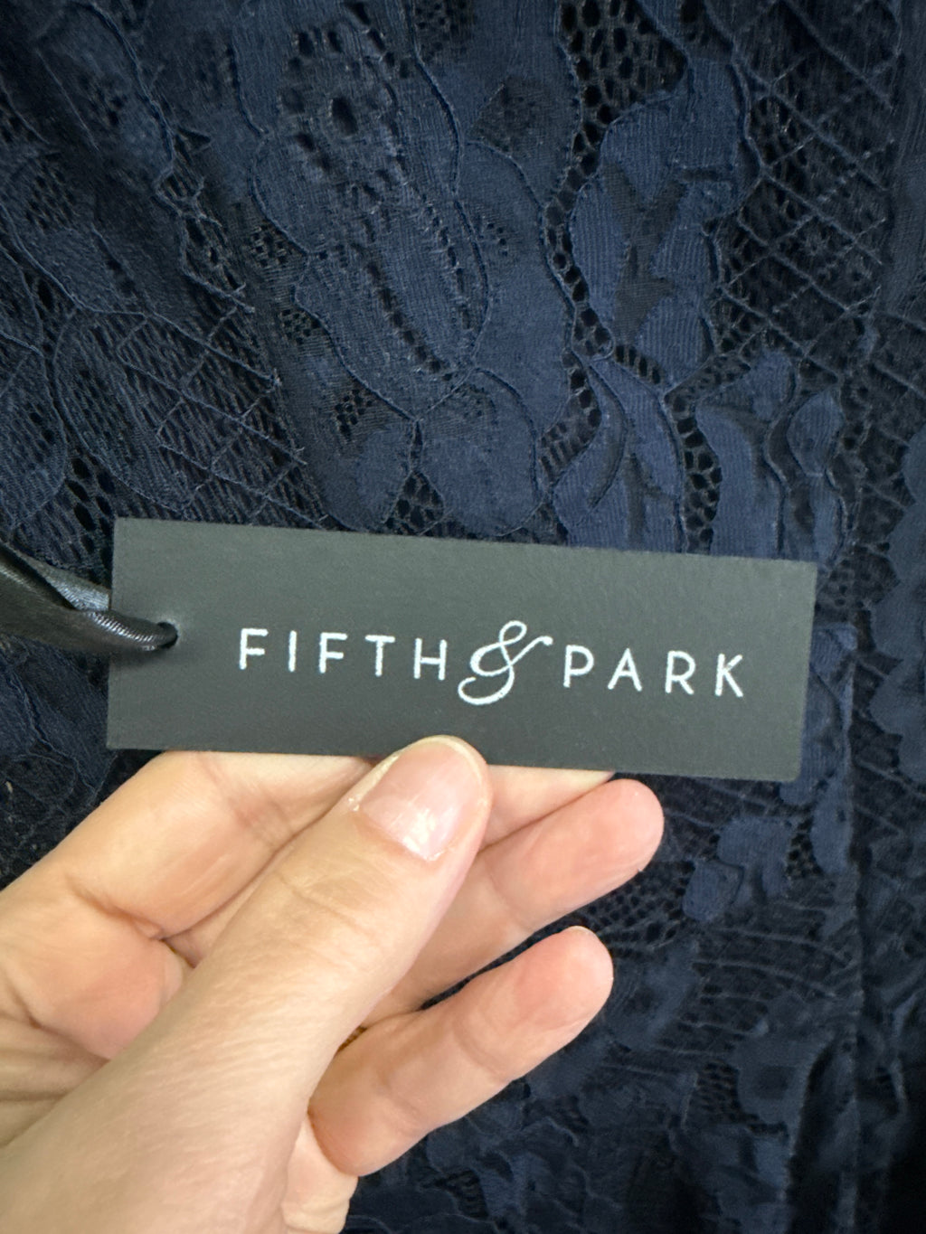 NWT FIFTH & PARK LACE DRESS (org$89)