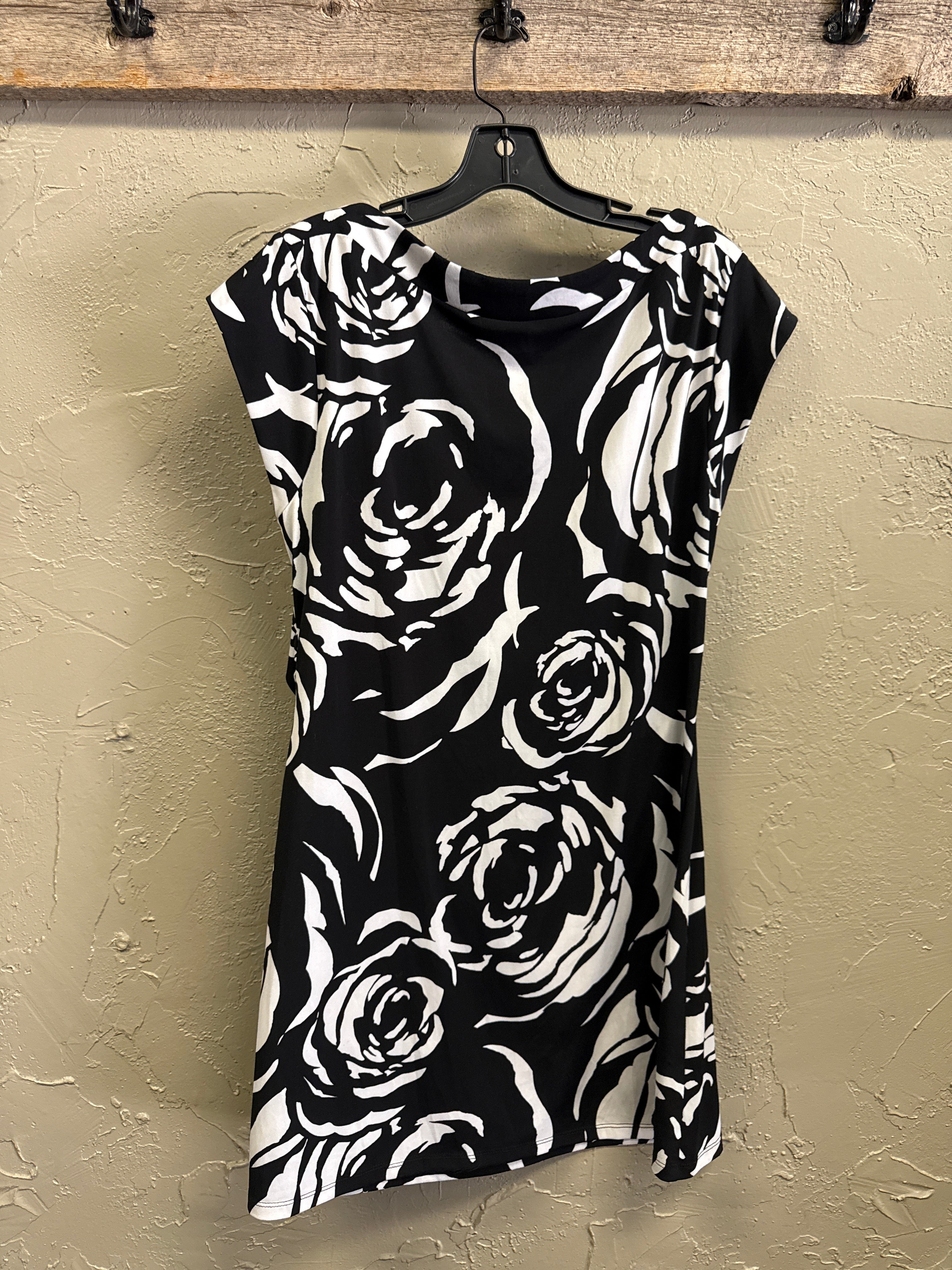WHBM Floral Ruched Dress (org$98)