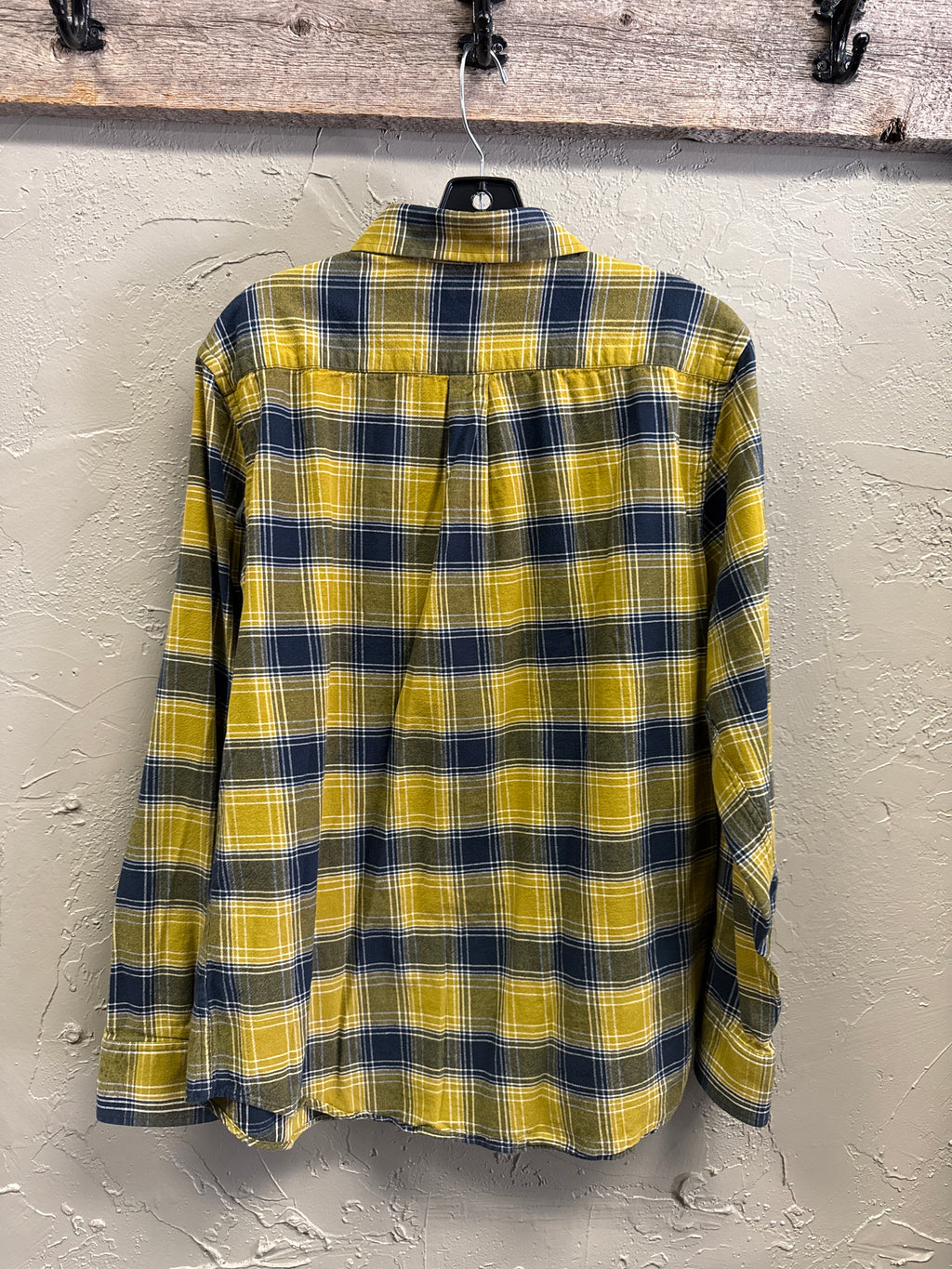 BANANA REPUBLIC PLAID COTTON SHIRT