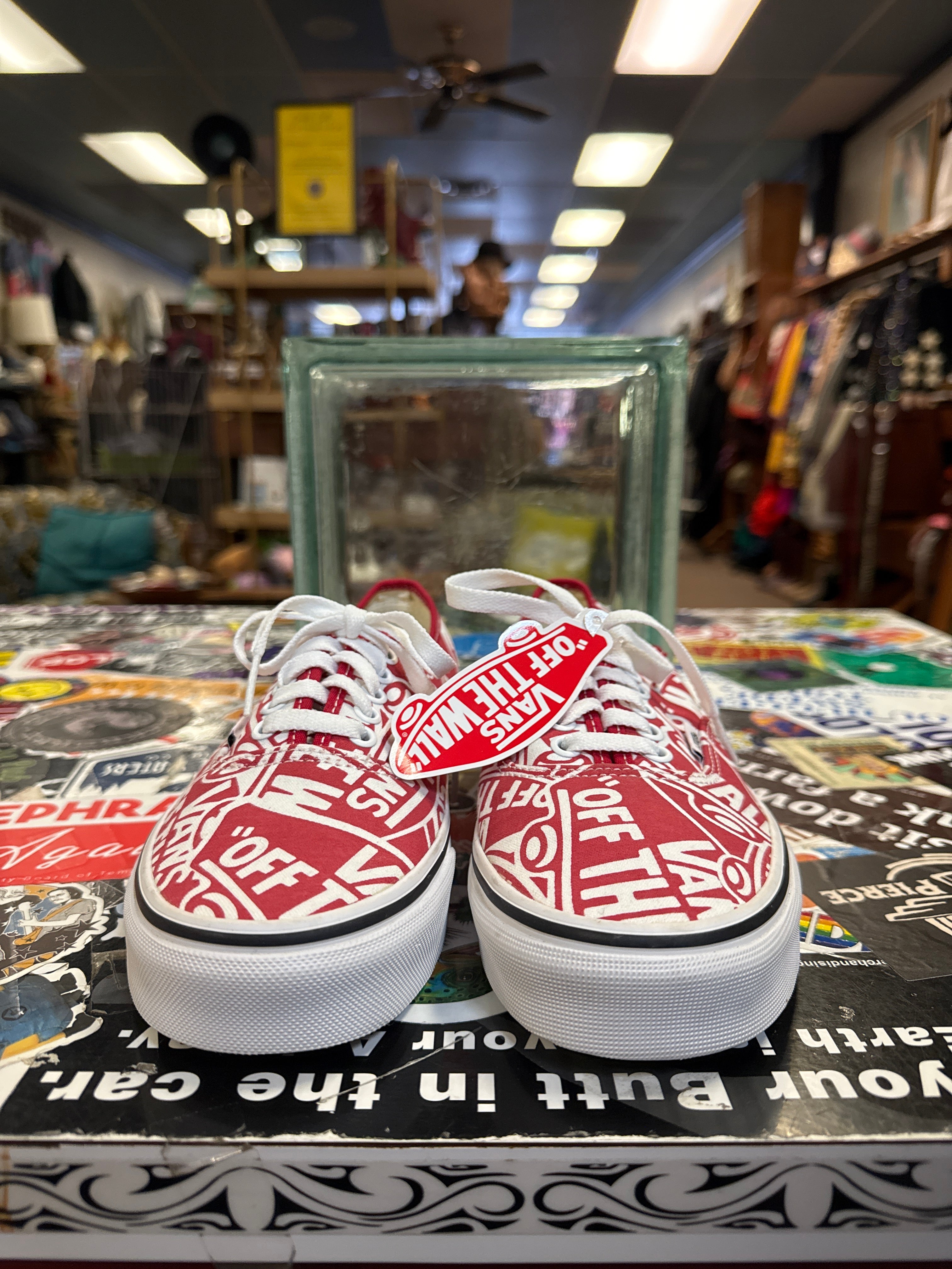 NWT VANS OTW REPEAT REDS