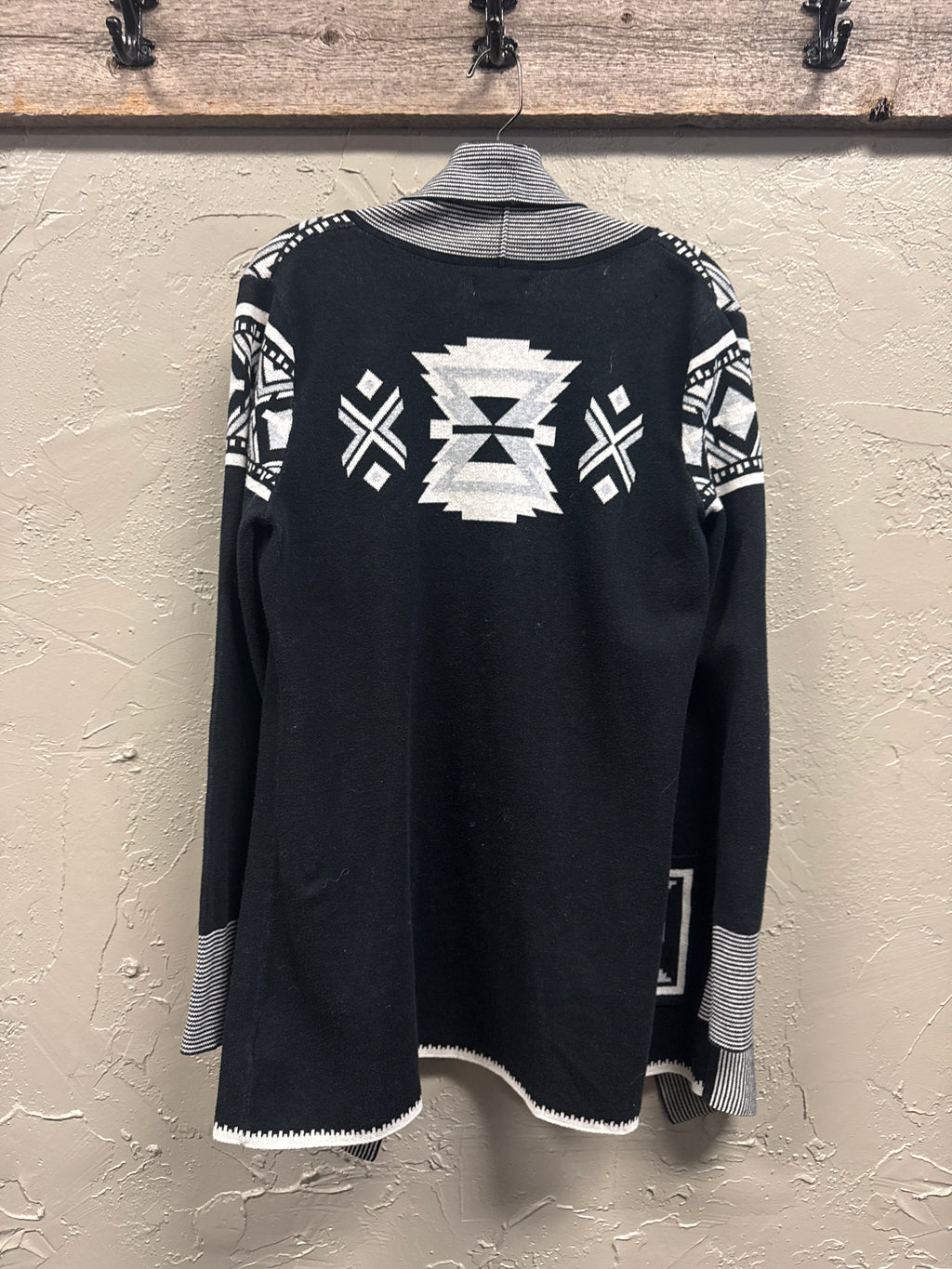 Yet Again Draped Open-Front Cardi