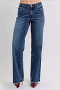 NWT JUDY BLUE MID-RISE VINTAGE STRAIGHT