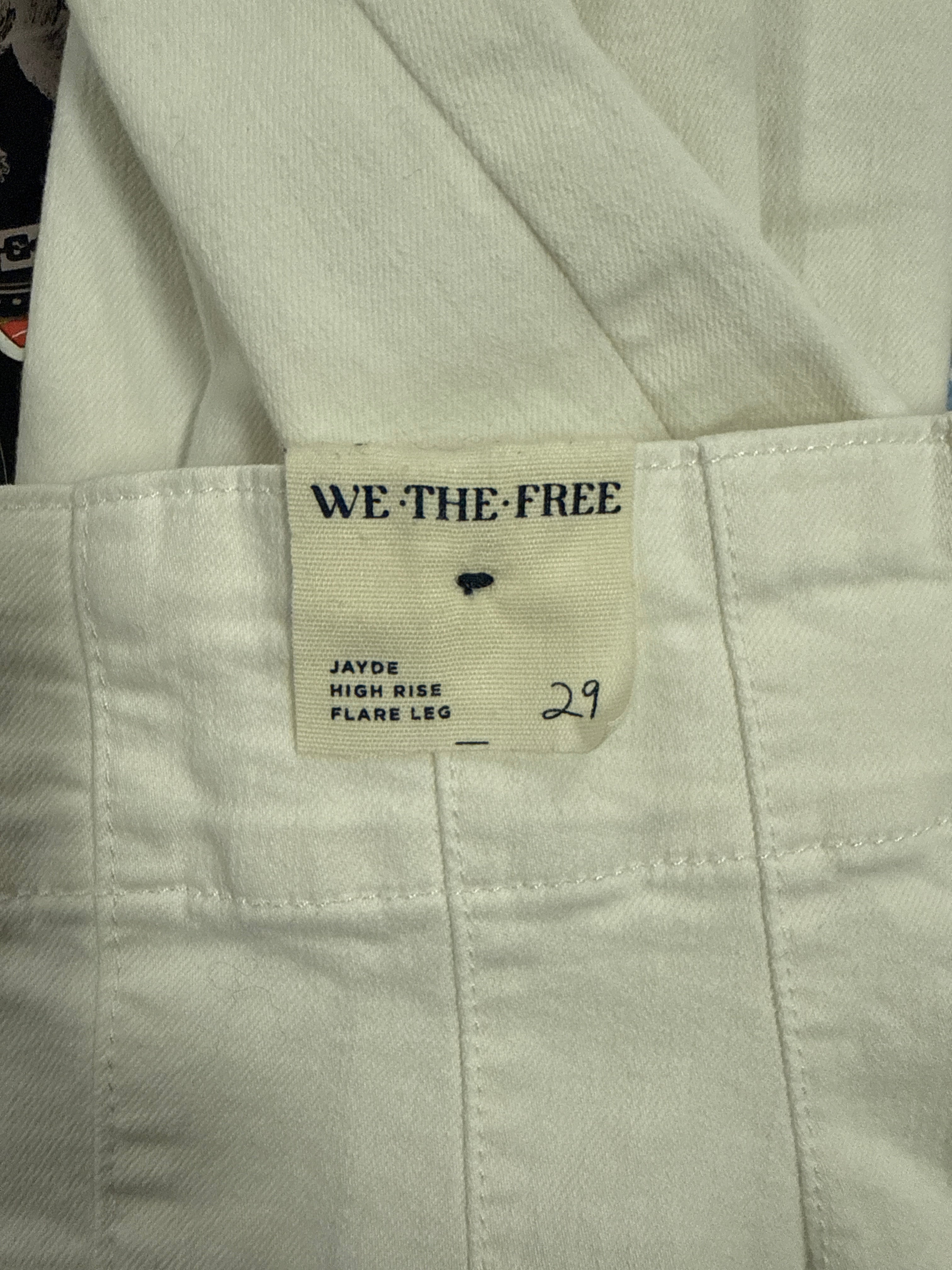 NWT WE THE FREE HIGH RISE FLARE (org$98)