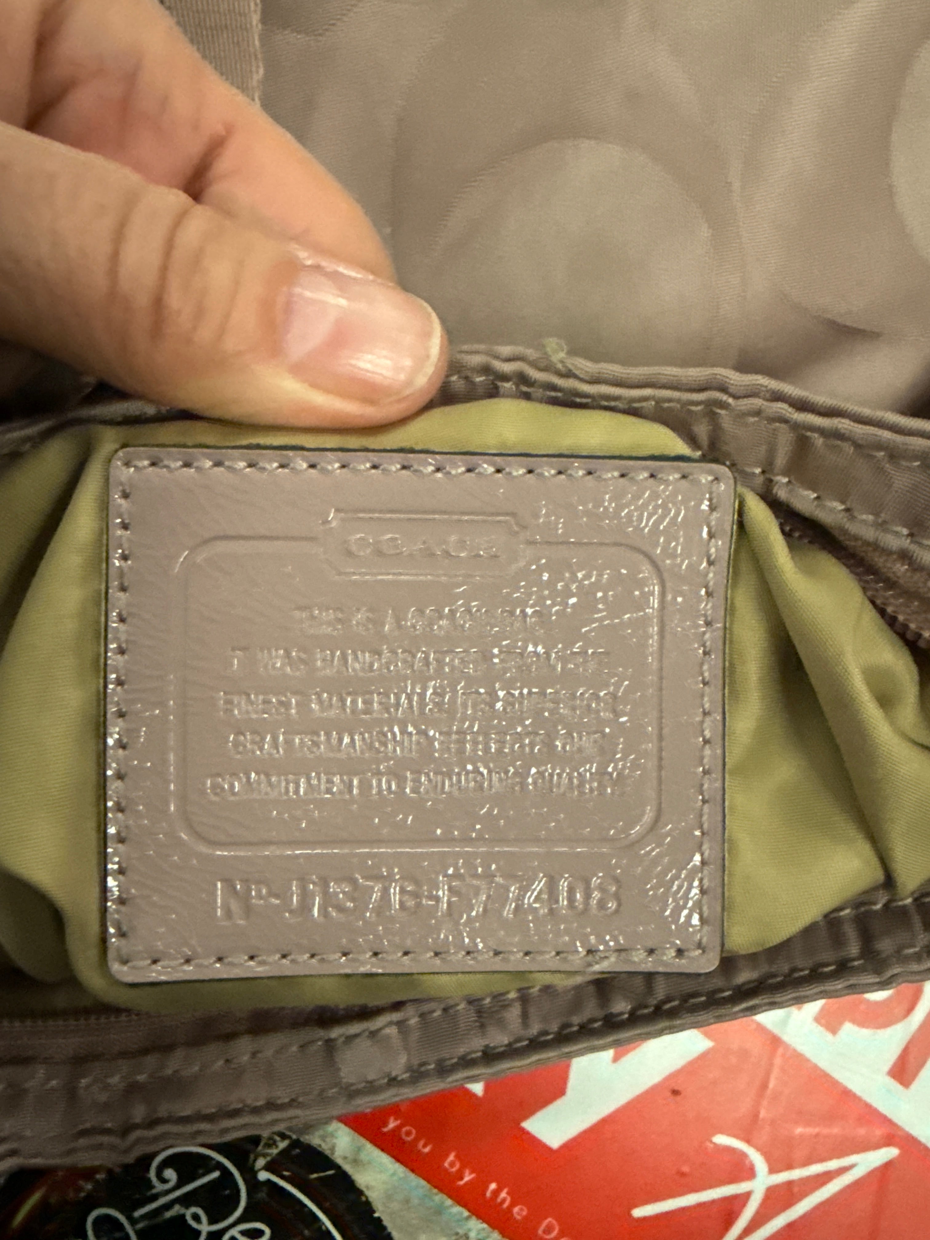 COACH NYLON CROSSBODY