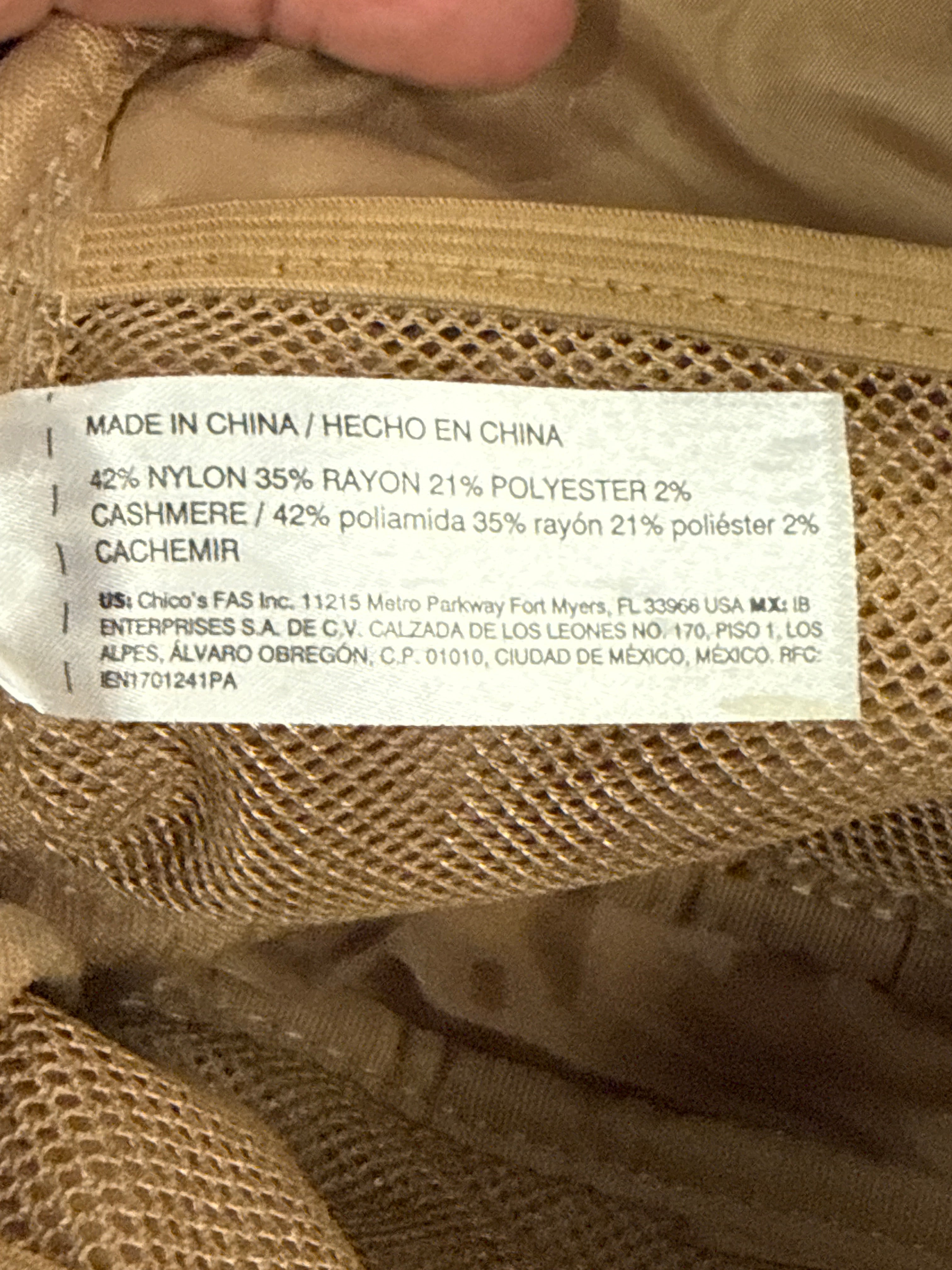 CHICOS BELT BAG (org$60)