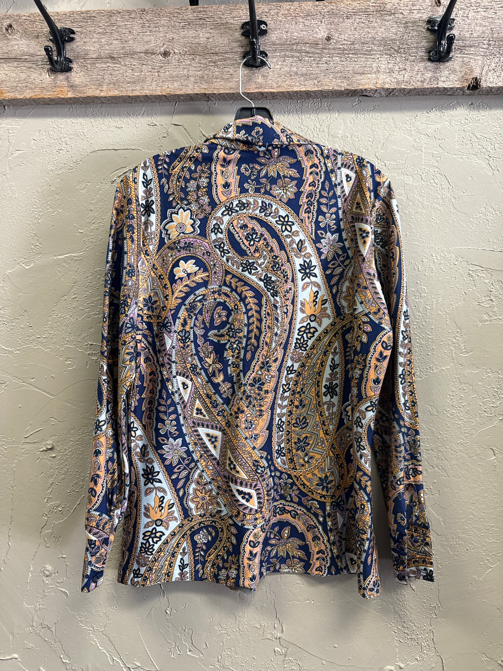 VTG 70's SHIP'N SHORE PAISLEY SHIRT