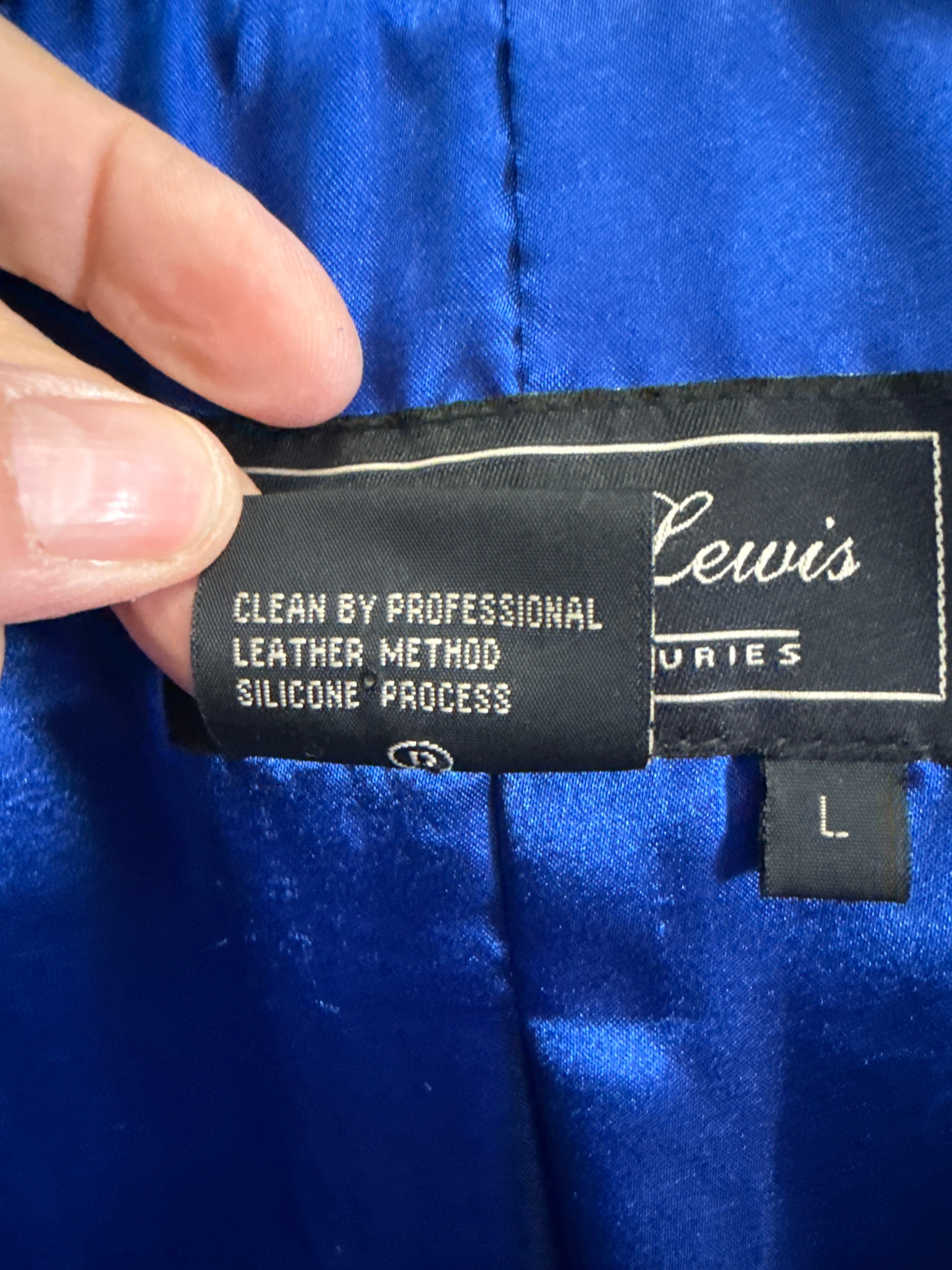 VTG TERRY LEWIS SUEDE JACKET