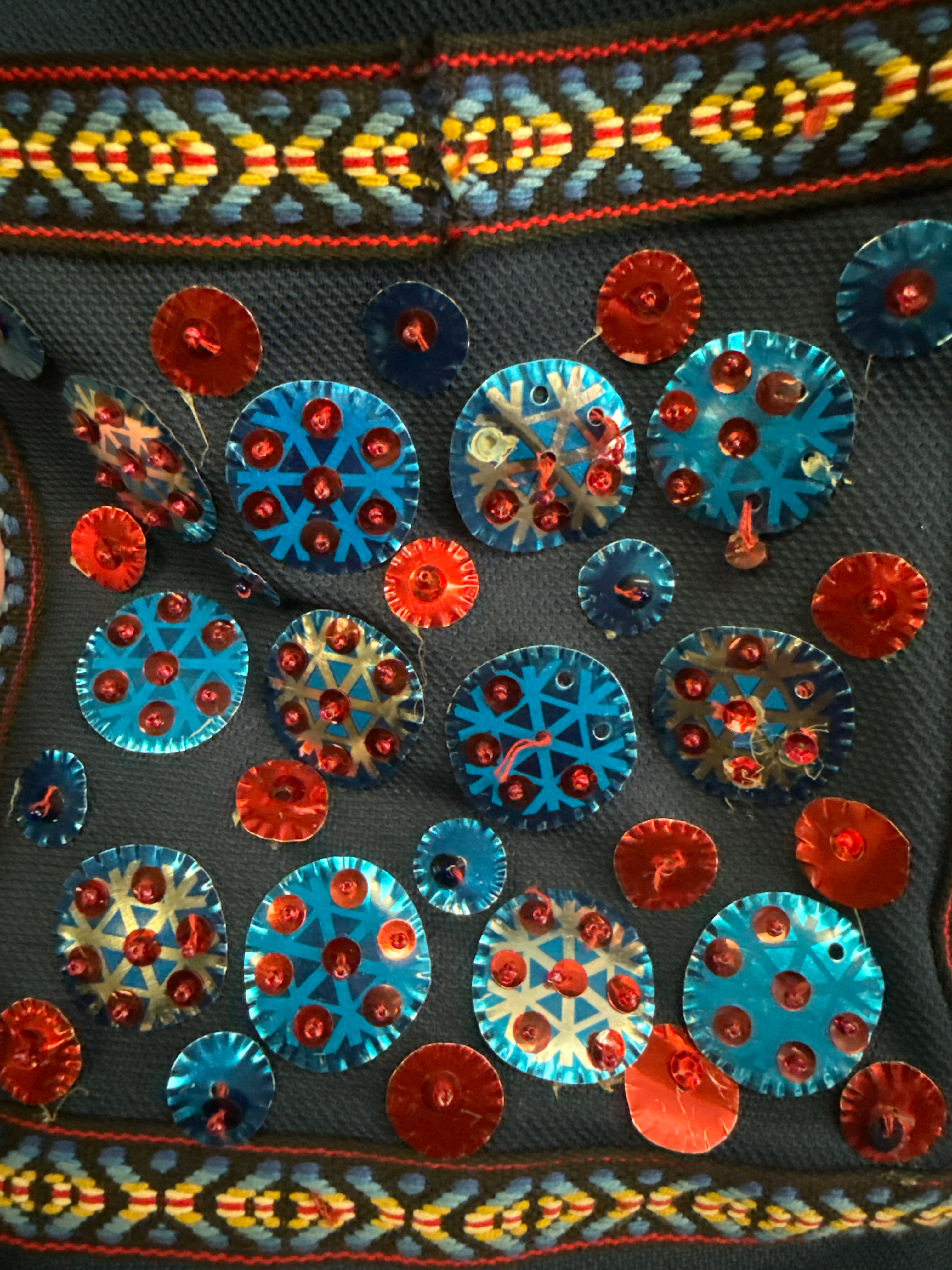 VTG ART-TO-WEAR OPEN COAT