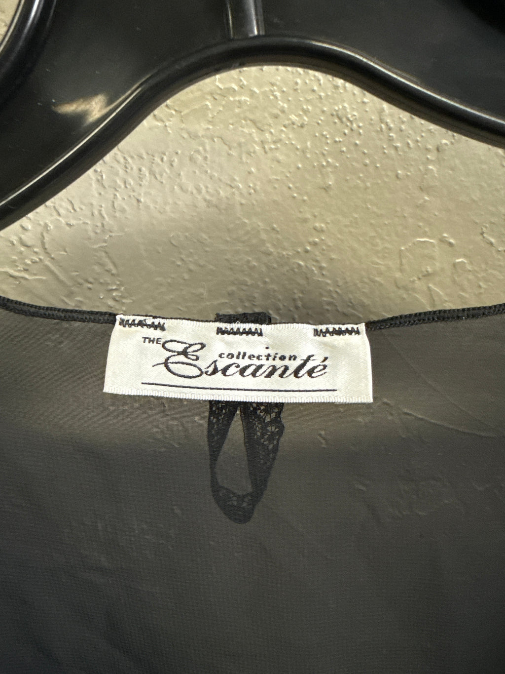 VTG ESCANTE SHEER ROBE