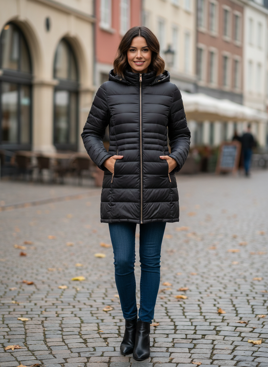 ANDREW MARC PACKABLE DOWN JACKET (org$275)