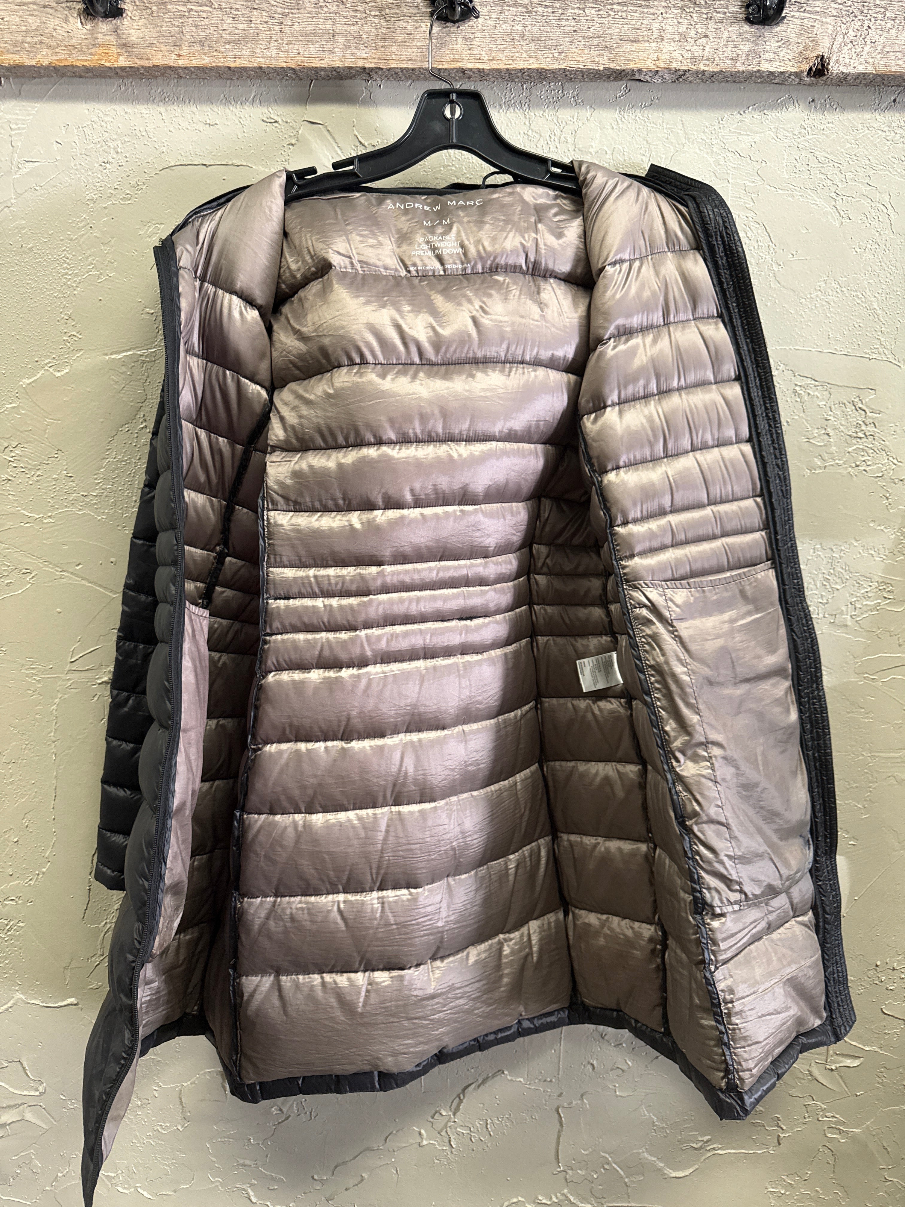 ANDREW MARC PACKABLE DOWN JACKET (org$275)