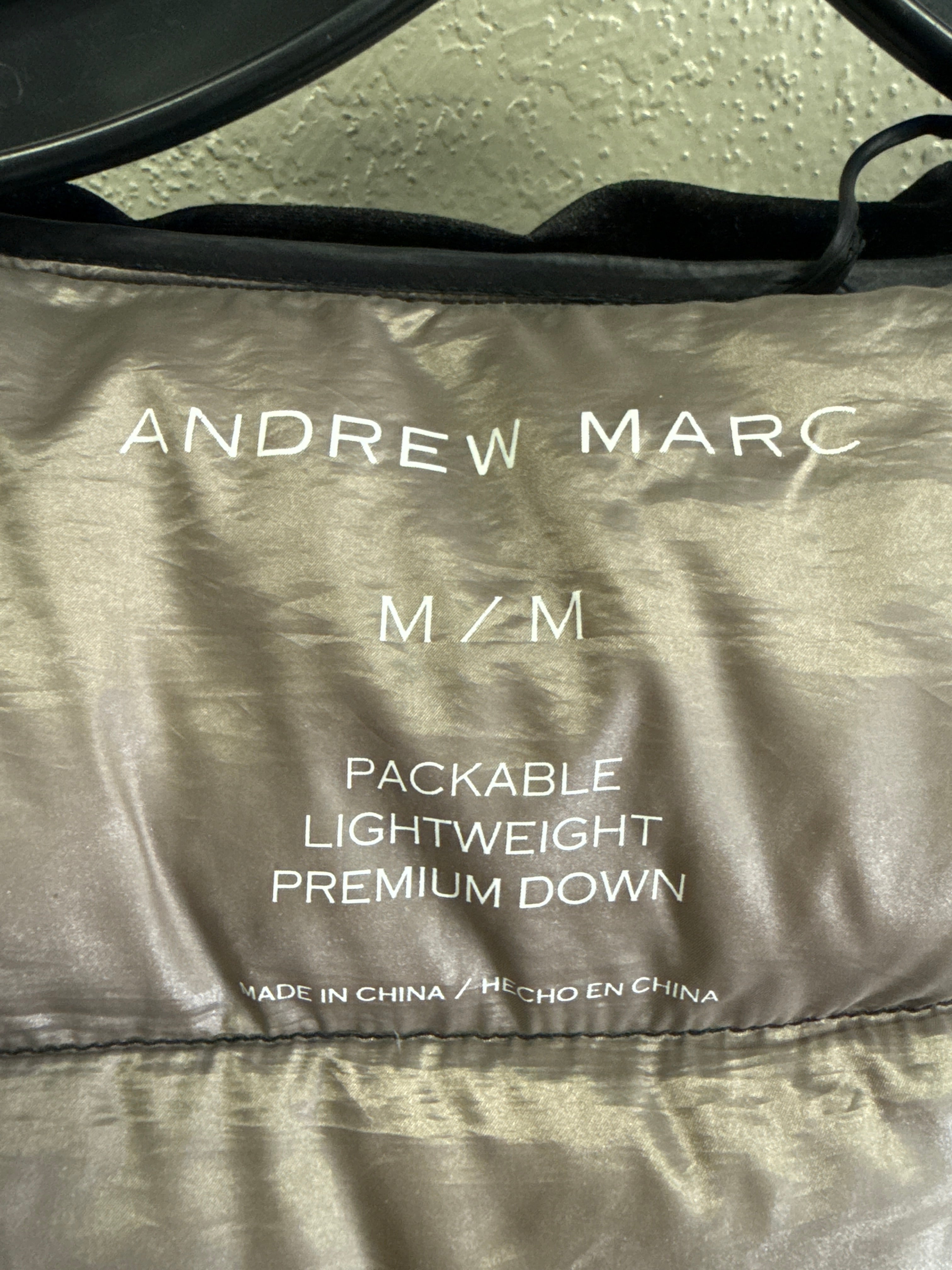 ANDREW MARC PACKABLE DOWN JACKET (org$275)